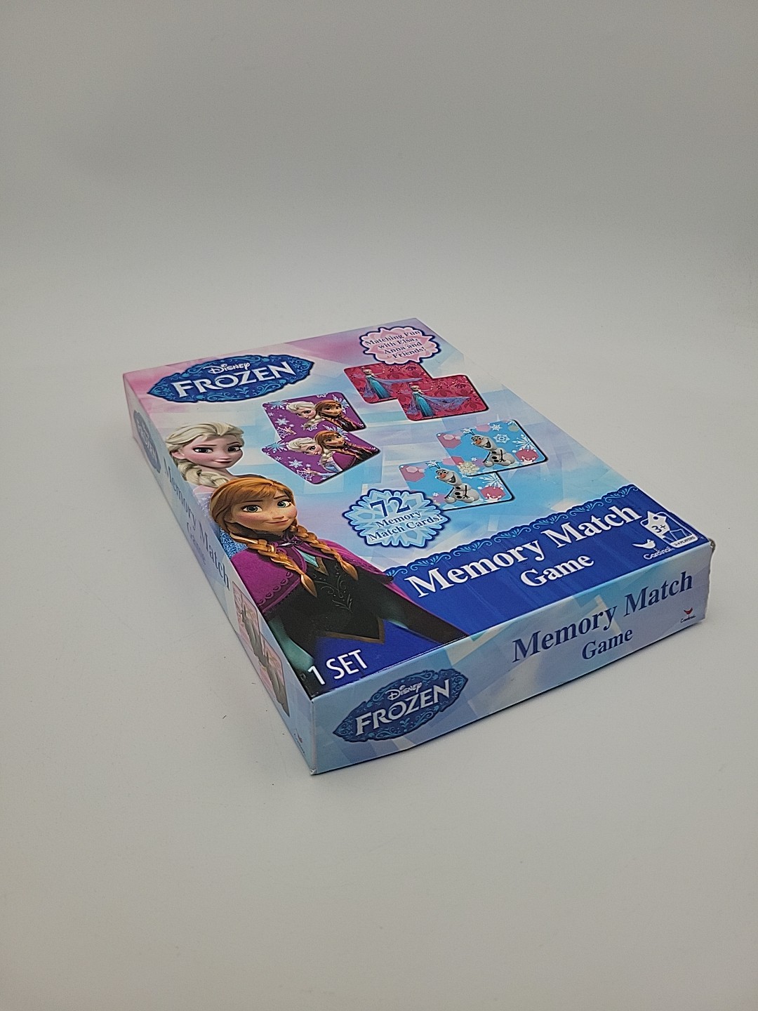 Disney Frozen I Memory Match Game 72 Cards 2-4 Player Age 4+ COMPLETE