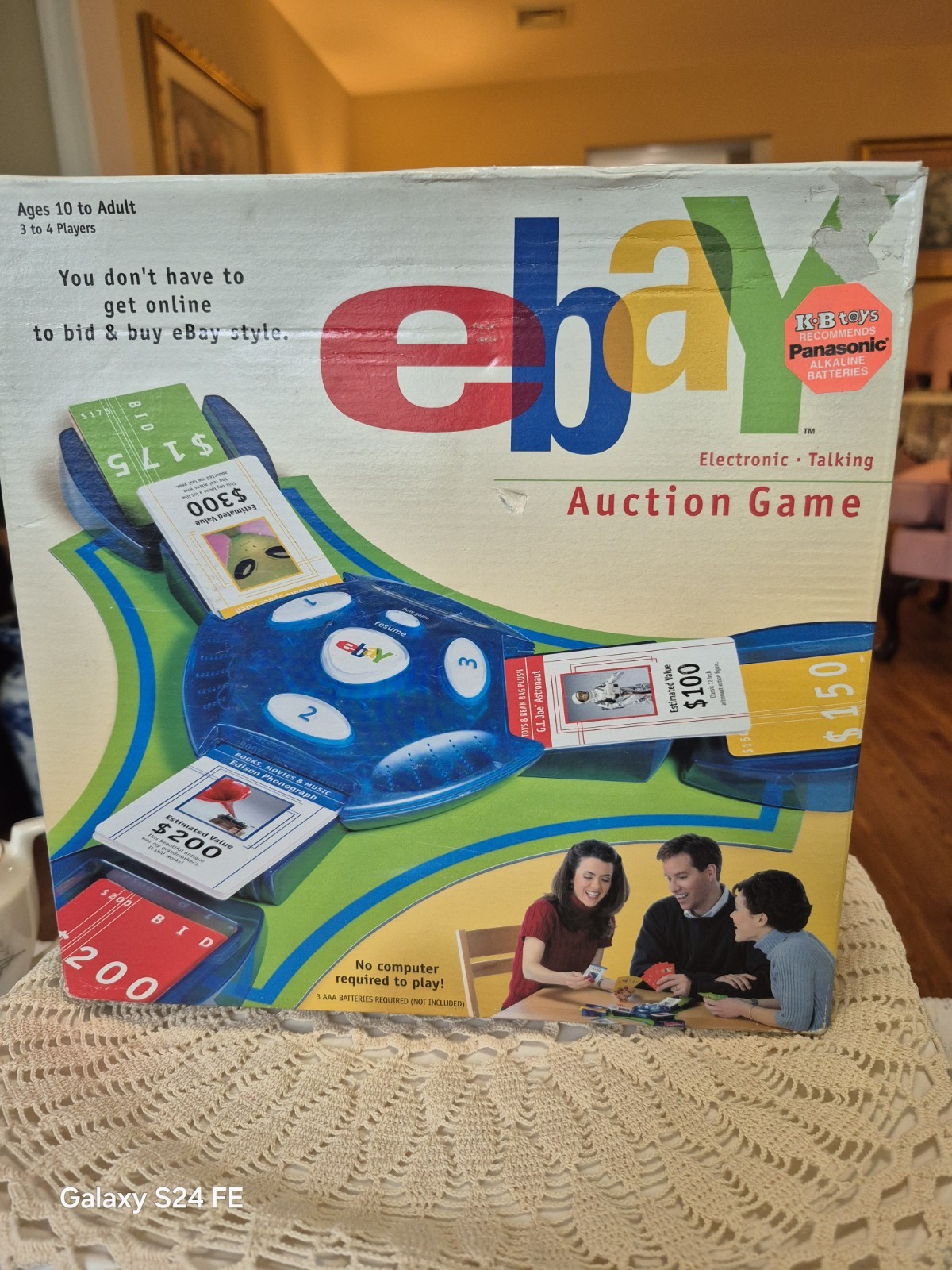 Ebay Electronic Talking Auction Game Family Fun Game – All pieces factory sealed