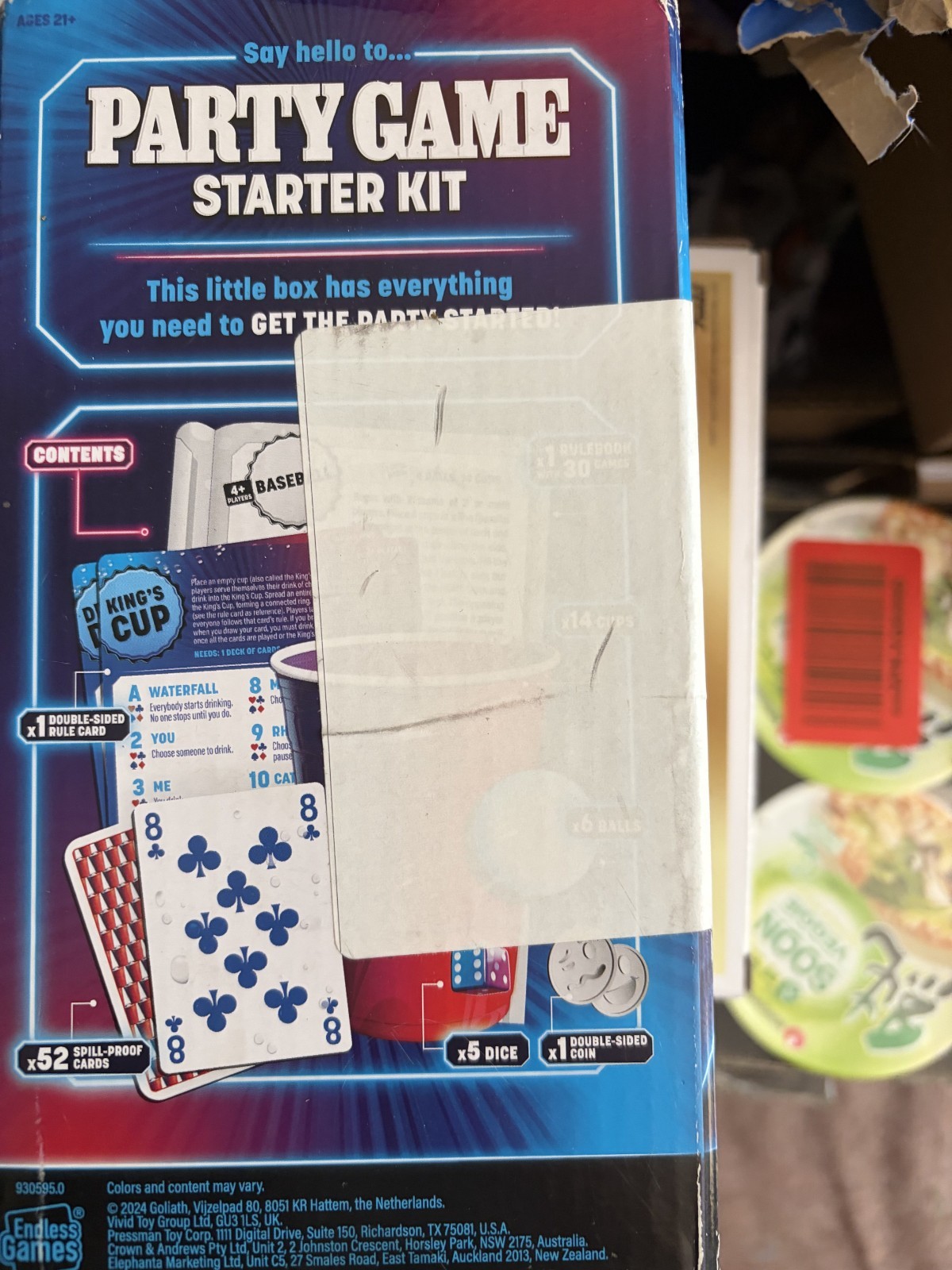 Party Game Starter Kit – 30 Games Included – Complete Set – Brand New