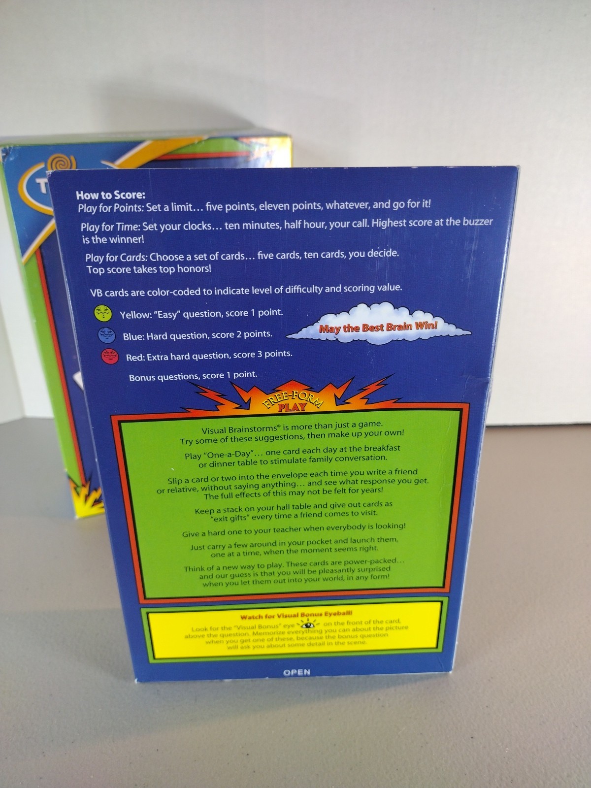 Thinkfun Visual Brain Storms The Smart Thinking Game Ages 10 to Adult Game