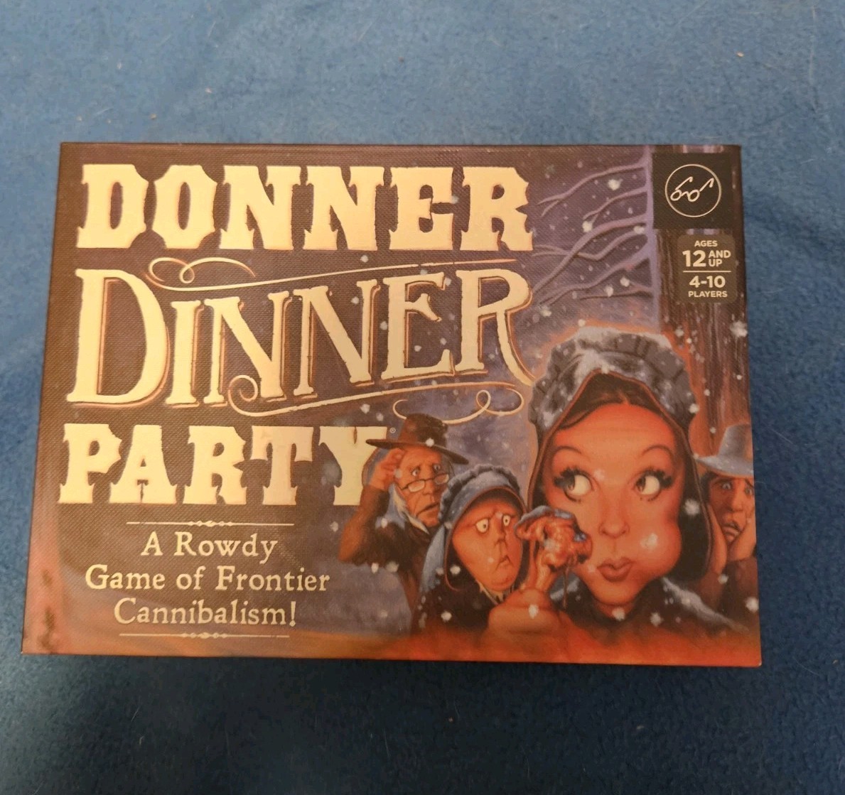 Donner Dinner Party Board Game Complete Excellent Condition Survival Party Game