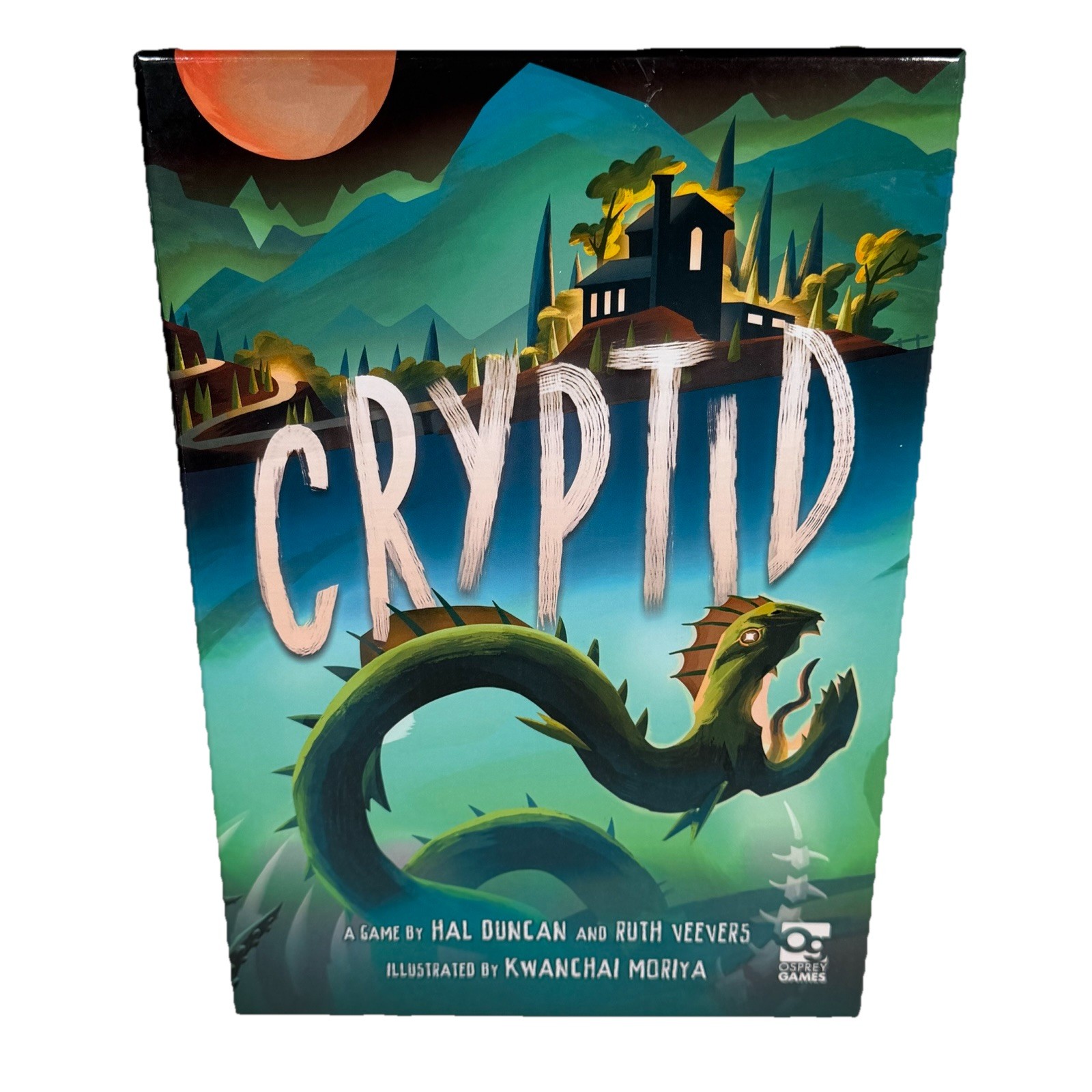 Cryptid Board Game Excellent Condition 100% Complete Osprey Games, 2018