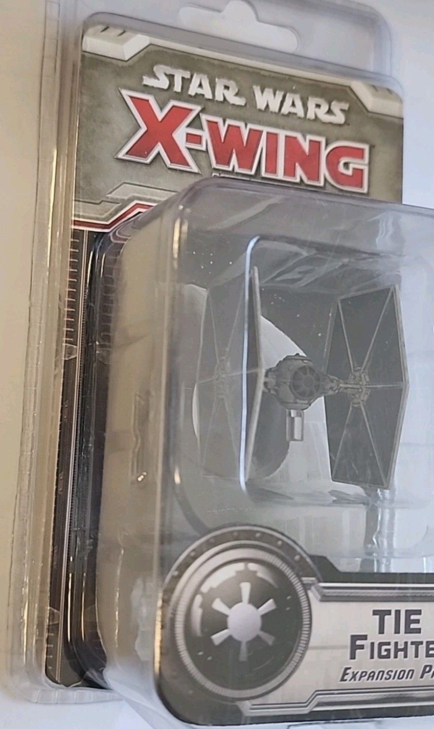 Star Wars X-Wing Miniatures Game – TIE Fighter Expansion Pack – Free Ship – New
