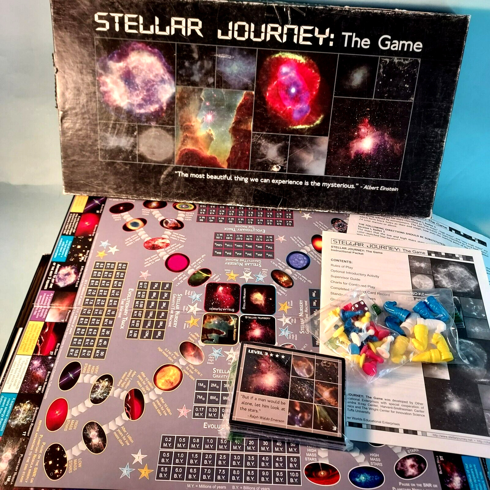 Stellar Journey: The Game ~ Adventure in Space and Time Excellent Unused