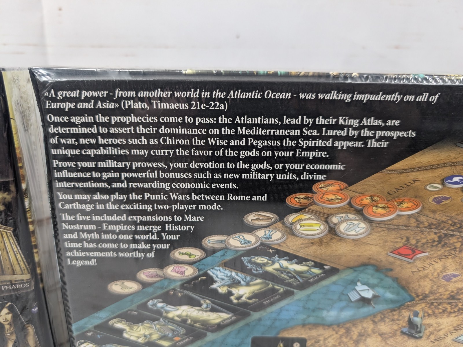 Mare Nostrum Empires Board Game with Atlas Expansion NIS Academy Games