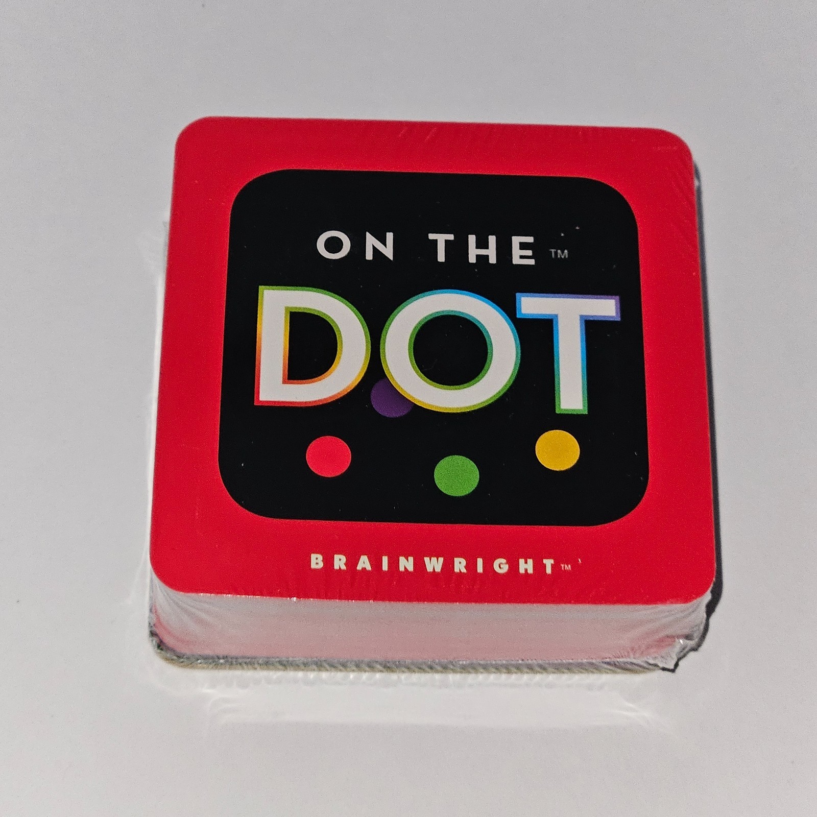 On The Dot Super Spotted Brain Teaser Card Game Box Wear Cards Sealed