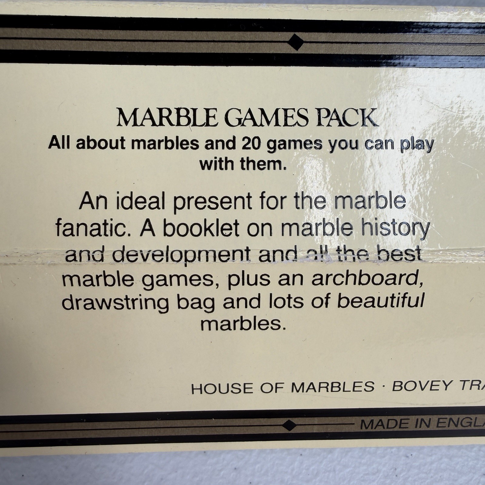 Vintage House of Marbles Games Pack 20 Traditional Games UK Rare Complete