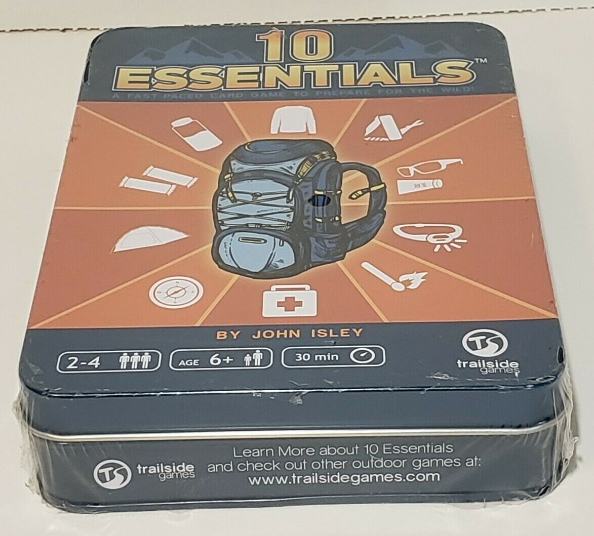 10 Essentials : A Fast-Paced Card Game To Prepare For The Wild! – 95 Cards – NEW