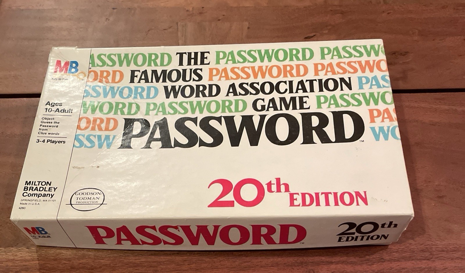 Password 20th Edition Vintage 1978 Game 100% Complete! Good Condition!