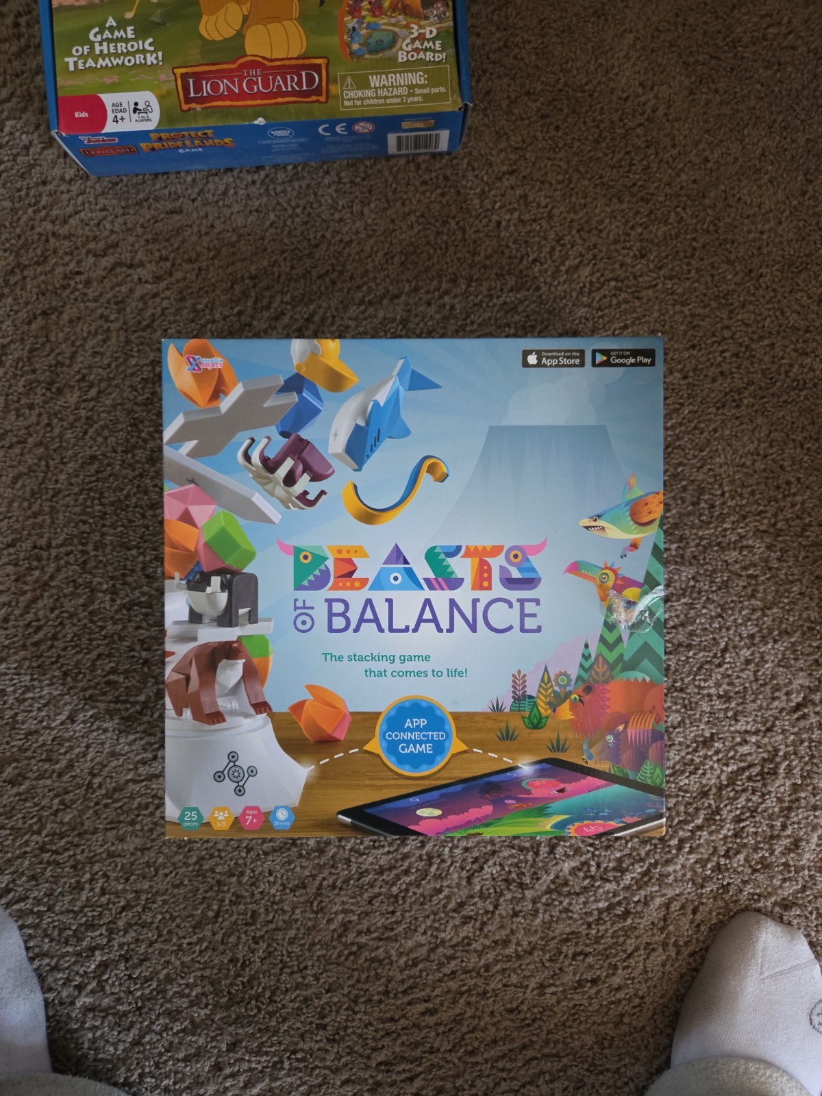 Beasts of Balance Board Game Stacking Animals by Sensible Object App Game Digita