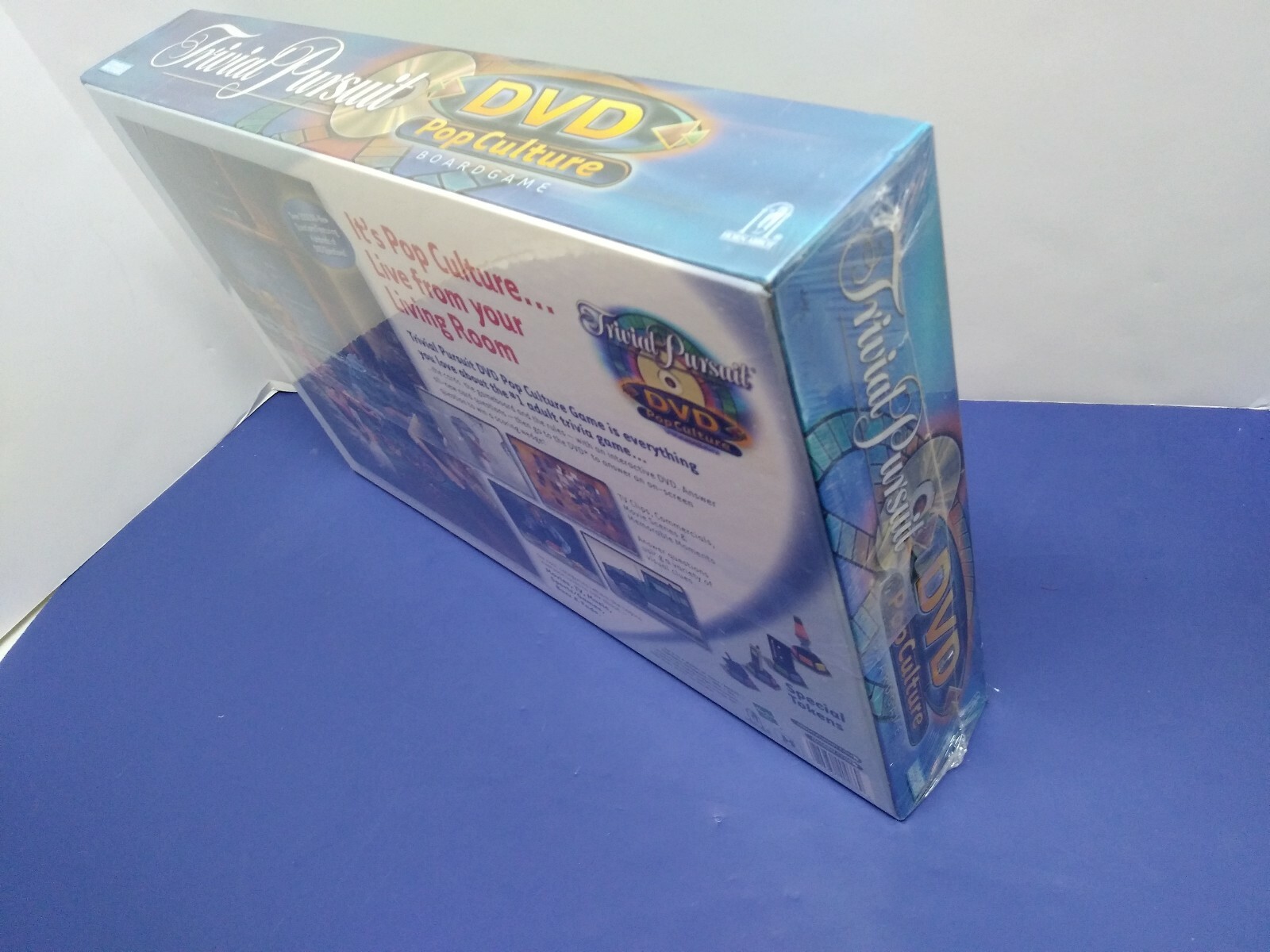 NEW- Trivial Pursuit DVD Pop Culture Board Game Parker Brothers 2003 Edition