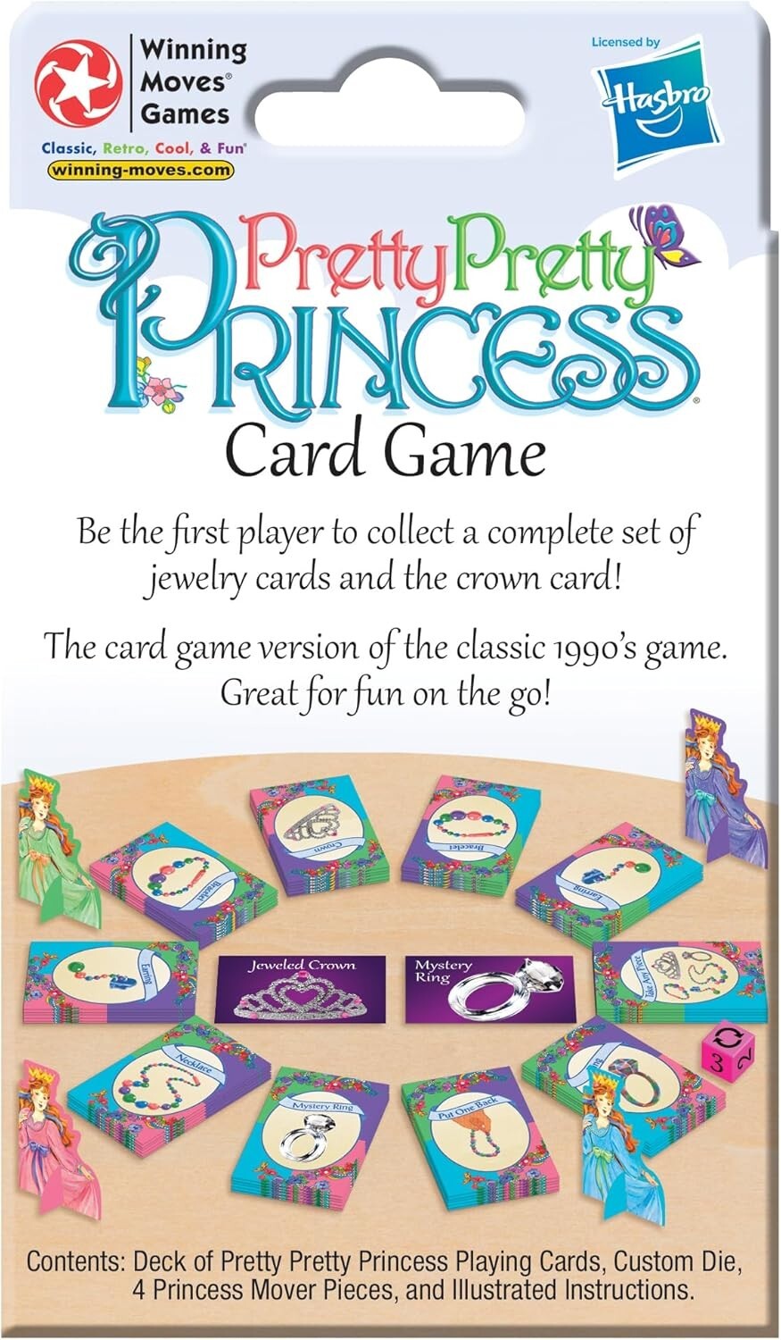 Pretty Pretty Princess CARD GAME – Family Game Night Kids NO READING REQUIRED