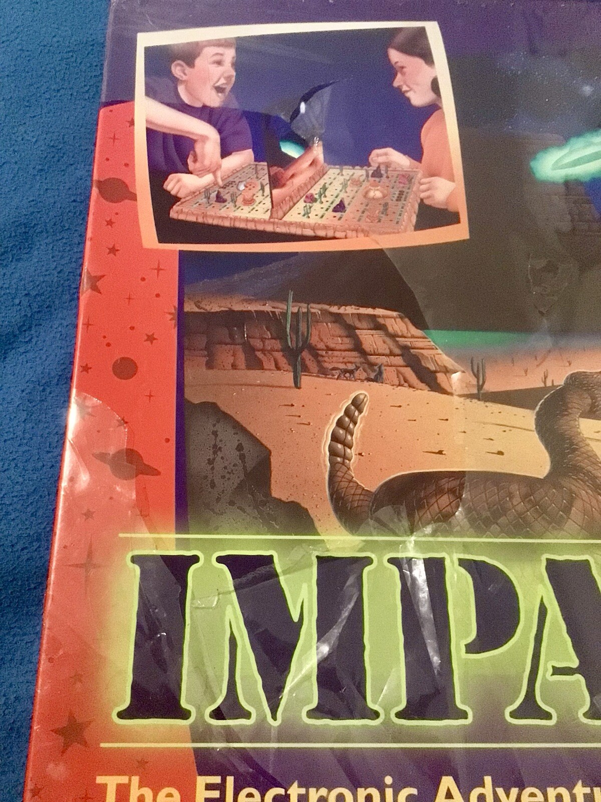 Impact Zone 1998 Board Game DaMert Vintage New And Sealed w/ Wear