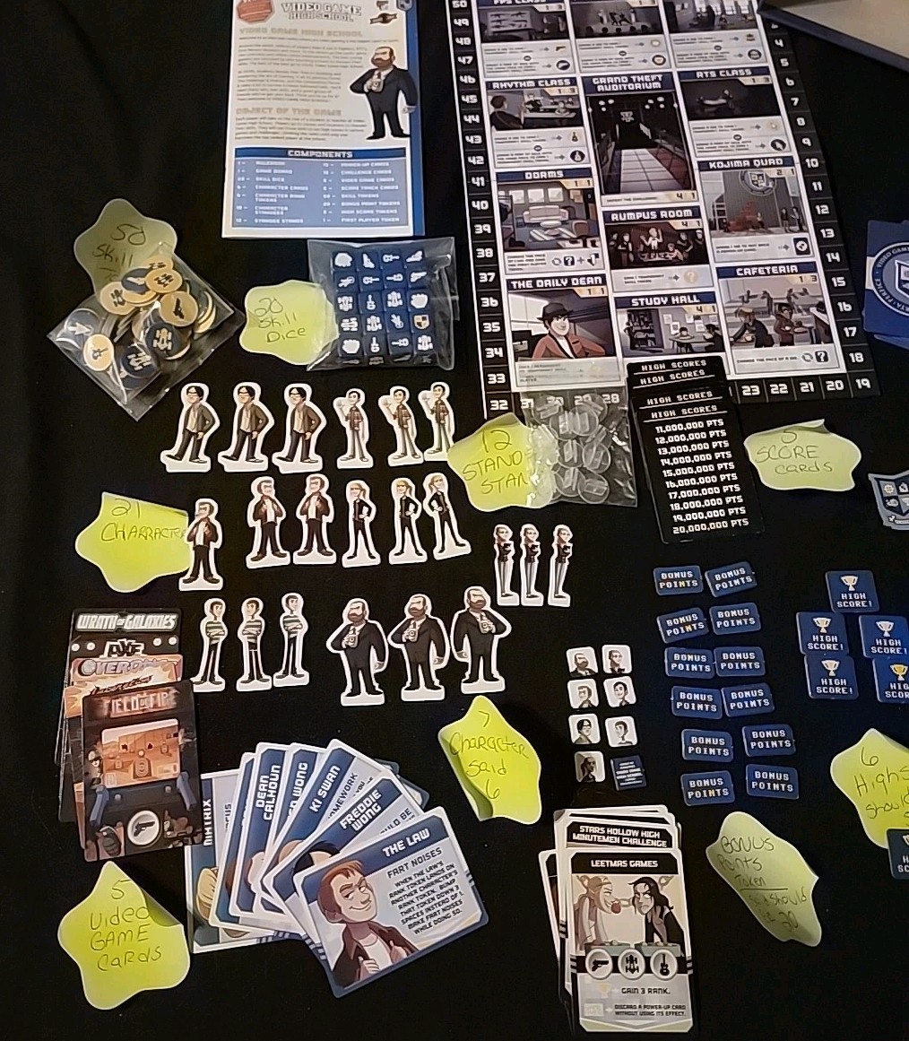 Plaid Hat Boardgame Video Game High School Box VG 2014 Complete ( Read/ See Pics