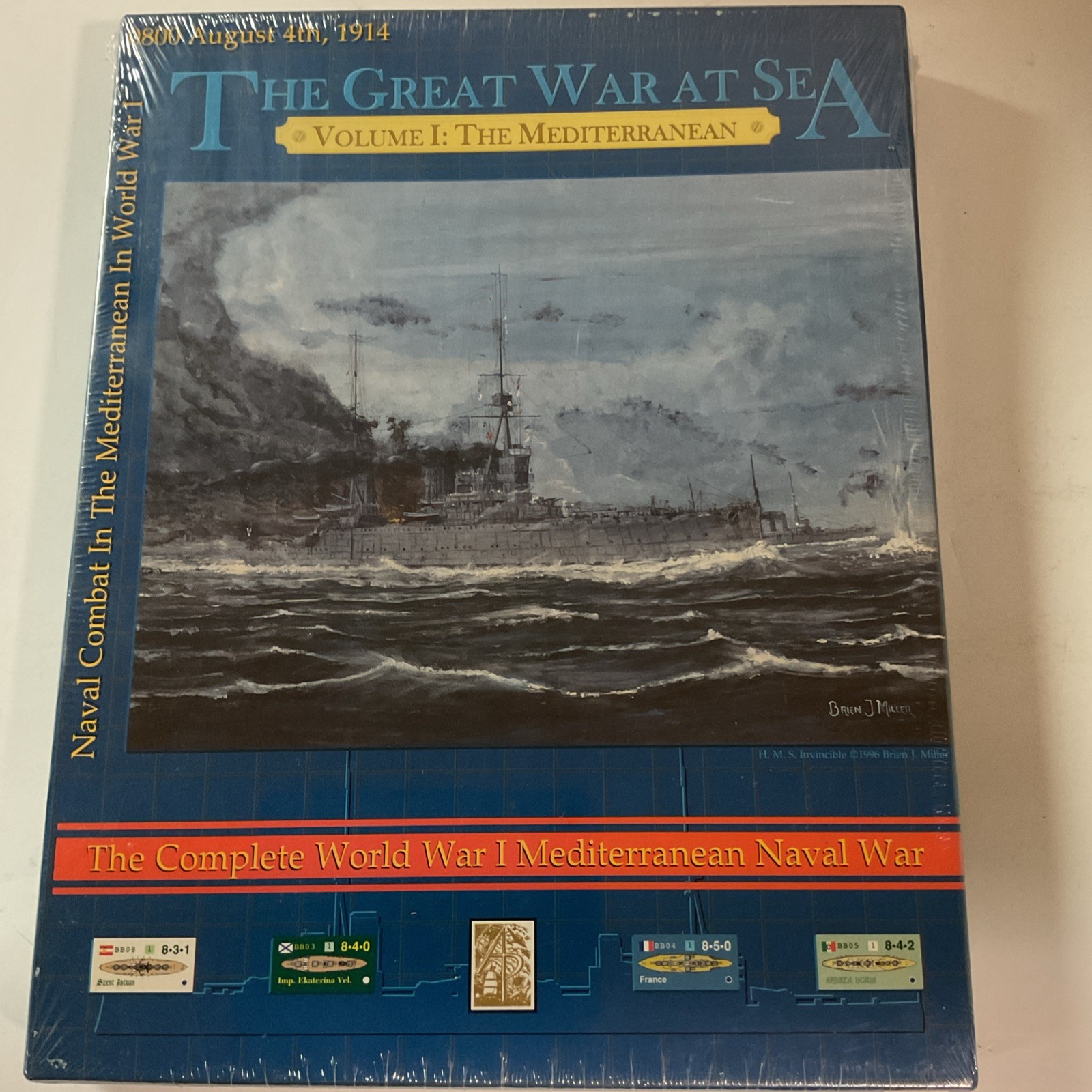 Avalanche Press The Great War at Sea 1996 Vol. #1 New Still Sealed