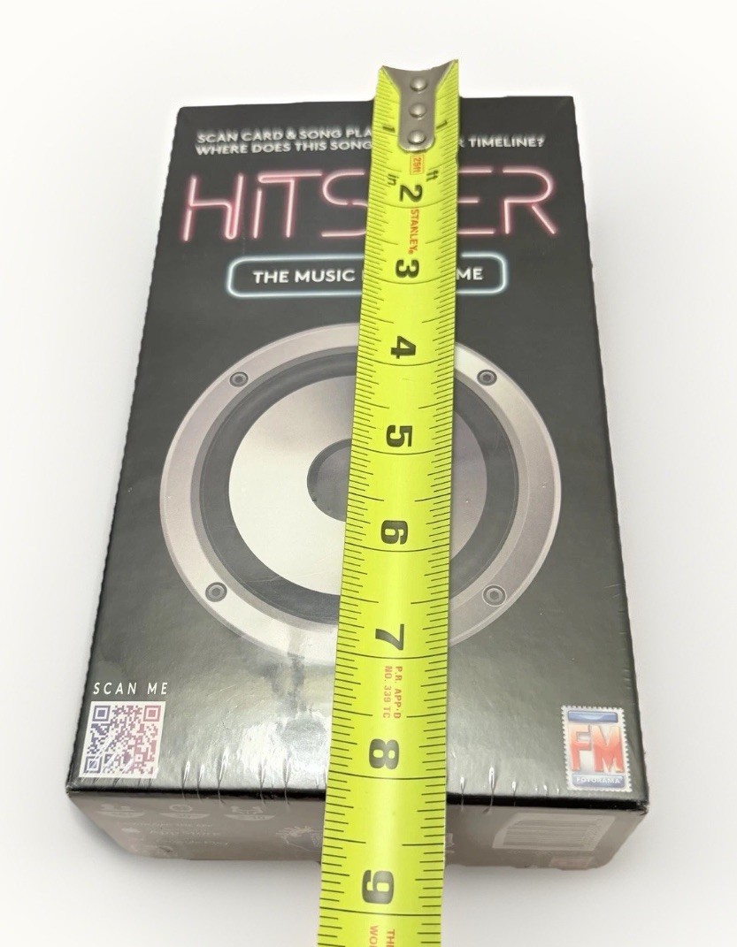 HITSTER The Music Party Song Game Decades of Amazing Hits NEW SEALED