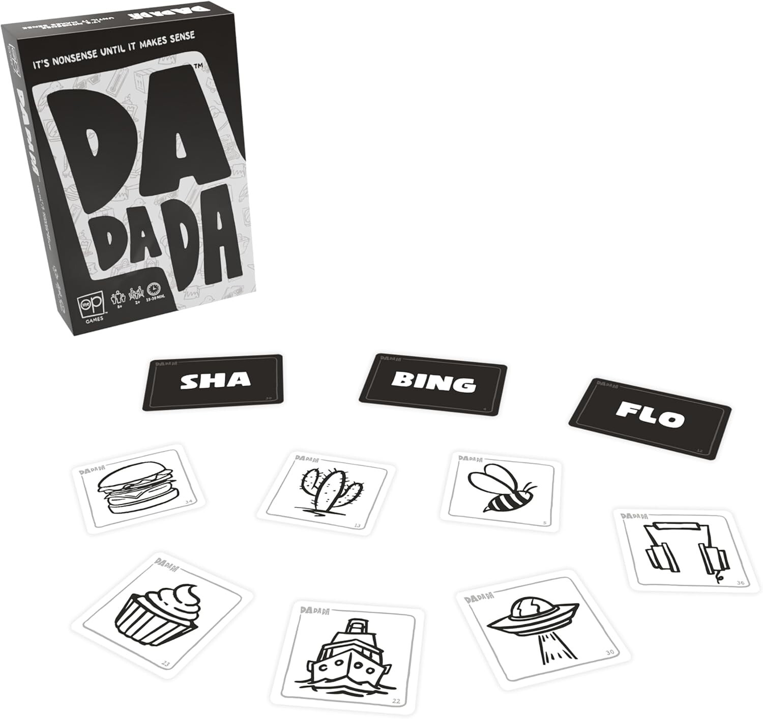 Dadada Party Family Card Game The OP Games Word Sound Fast Quick