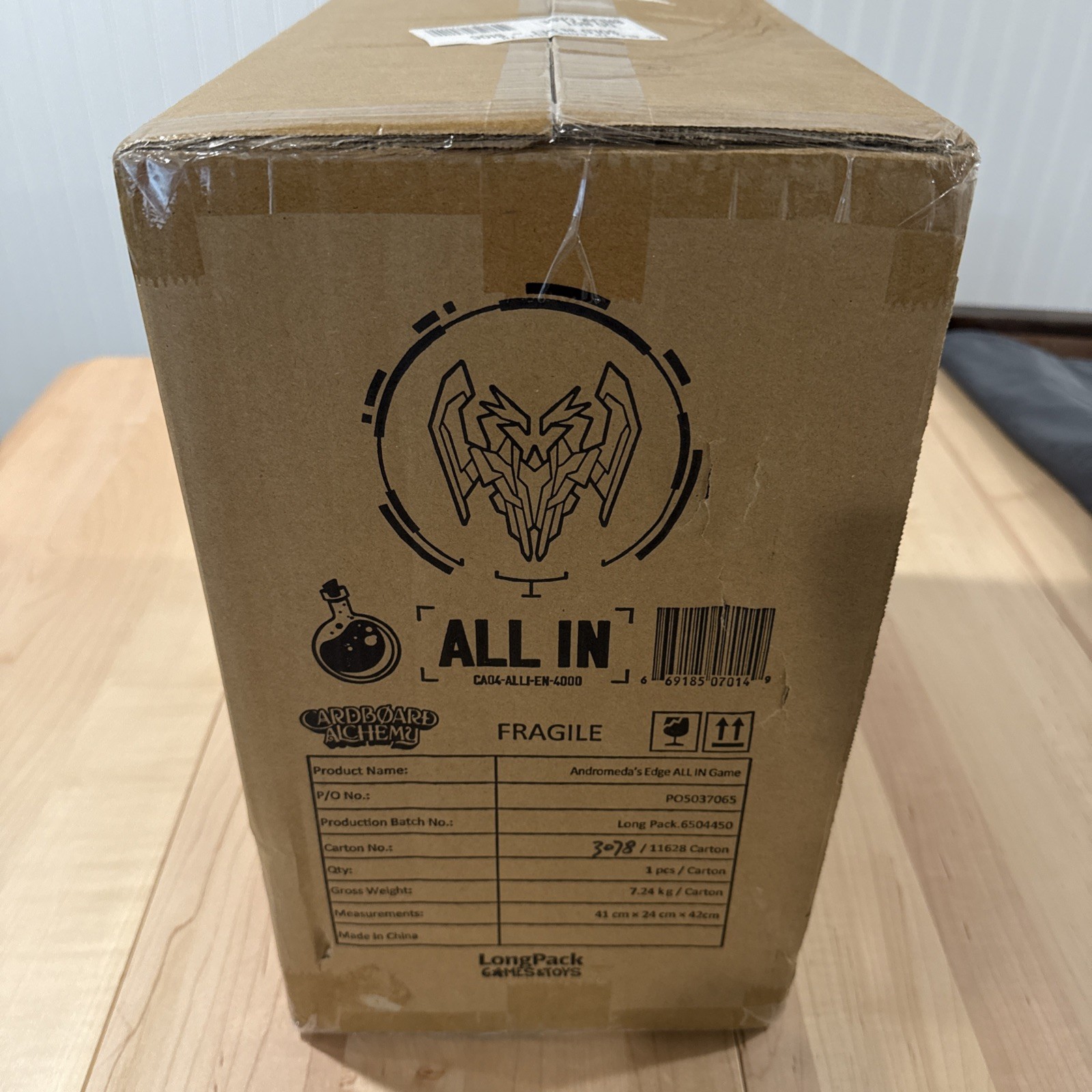 NEW Cardboard Alchemy Andromeda’s Edge Deluxe All-In Gamefound Exclusive
