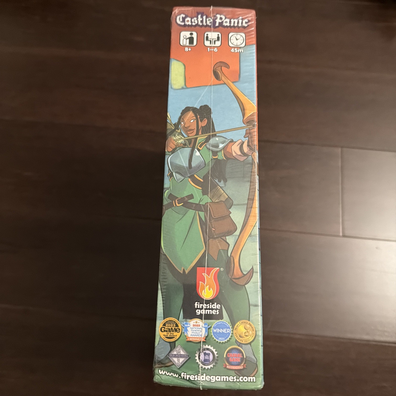 Castle Panic 2nd Edition 6 Players Cooperative Board Game for Adults, Ages 8+