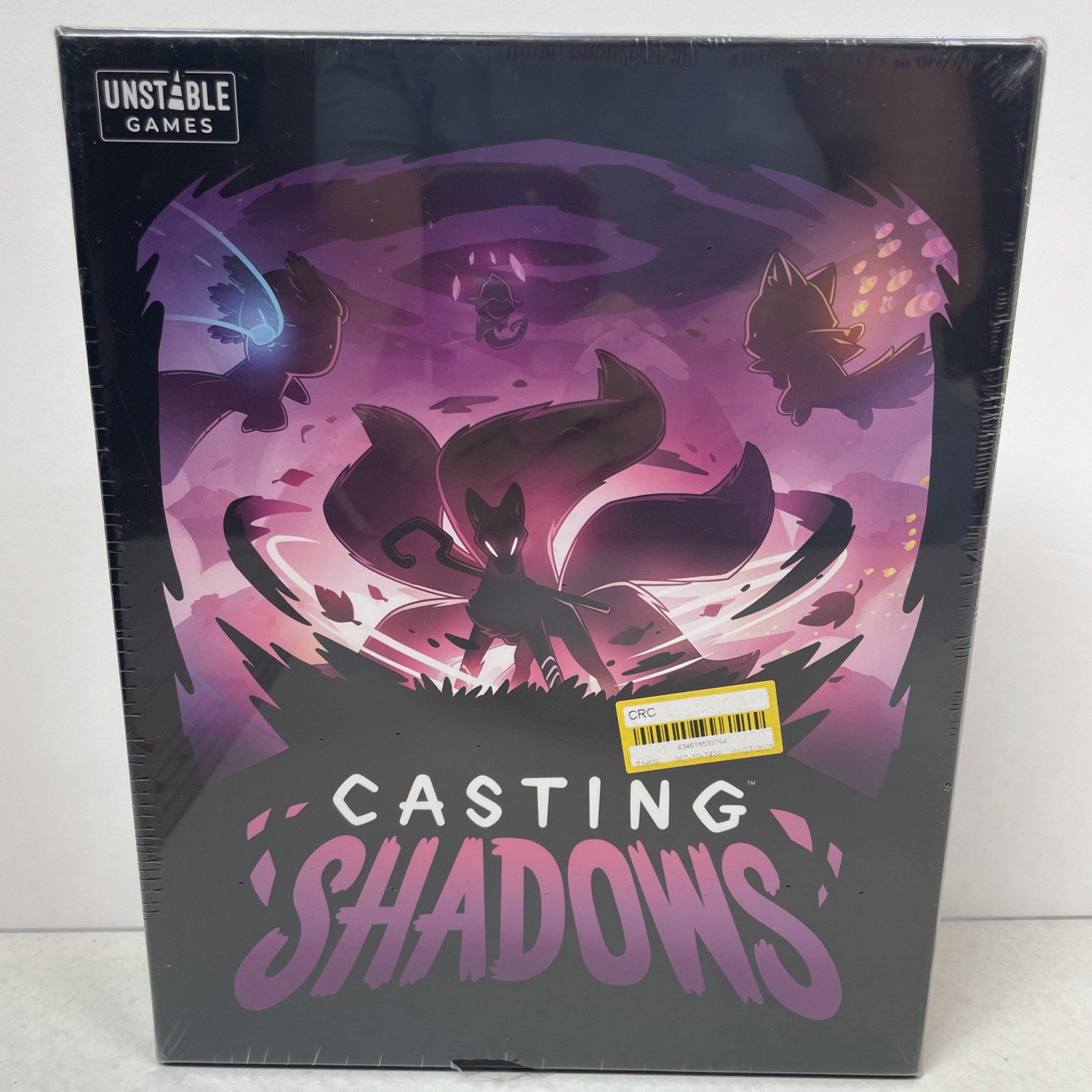 Casting Shadows Base Board Game Strategic Role Play Tee Turtle 2022 Sealed New