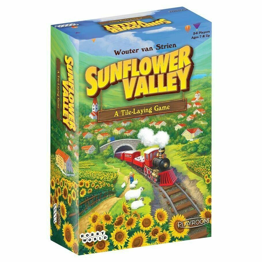 Sunflower Valley A Tile Laying Game Fast Paced Strategic Card Board Game 11b