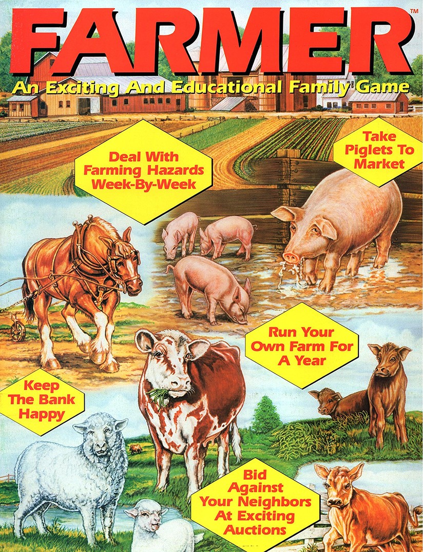 FARMER – An Exiting & Educational Game – For 2 Or More Players – WHOLESALE – 275