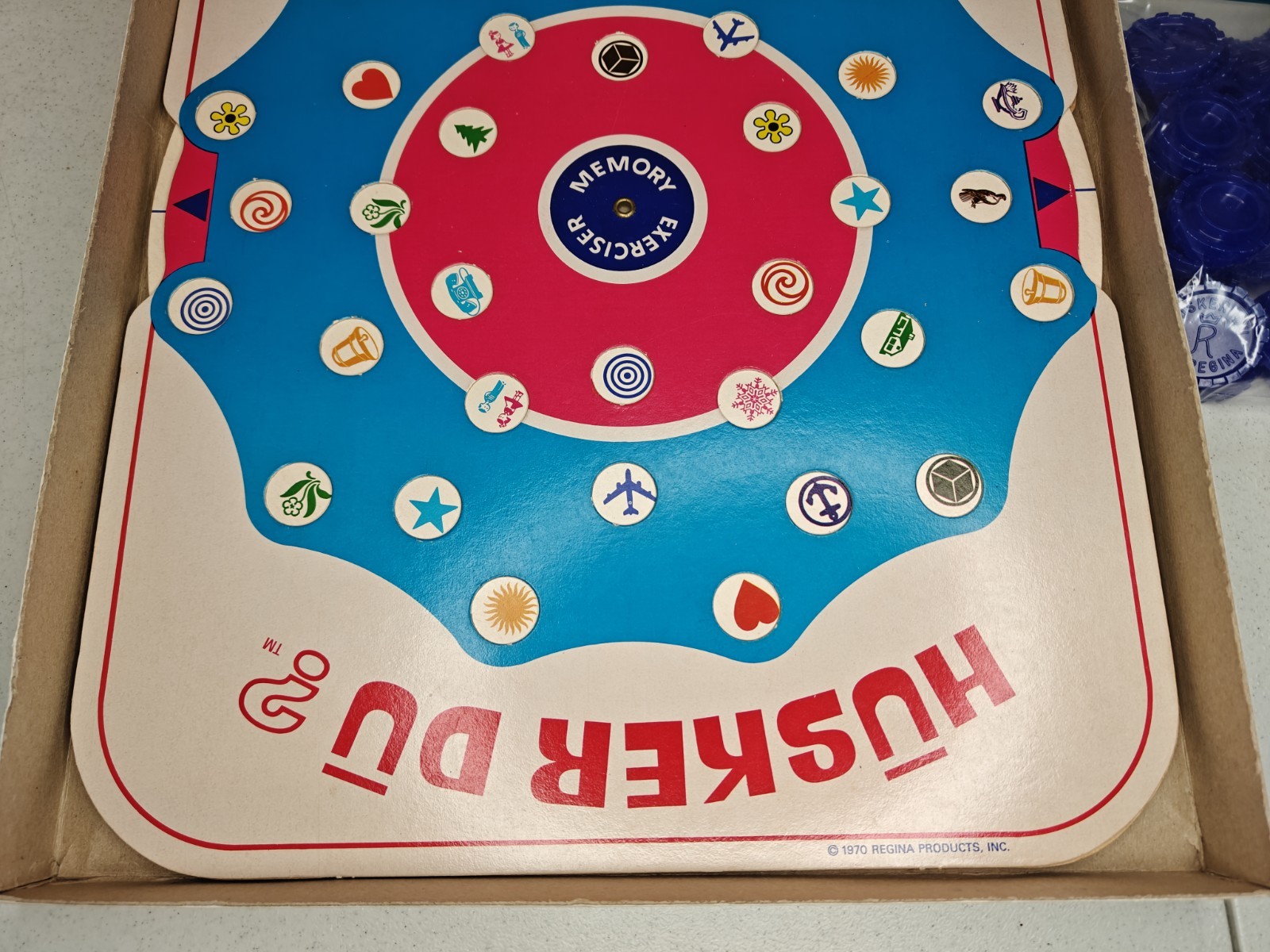 Vintage 1970 Husker Du Memory Game Do You Remember? Regina 99% Missing 1 Piece