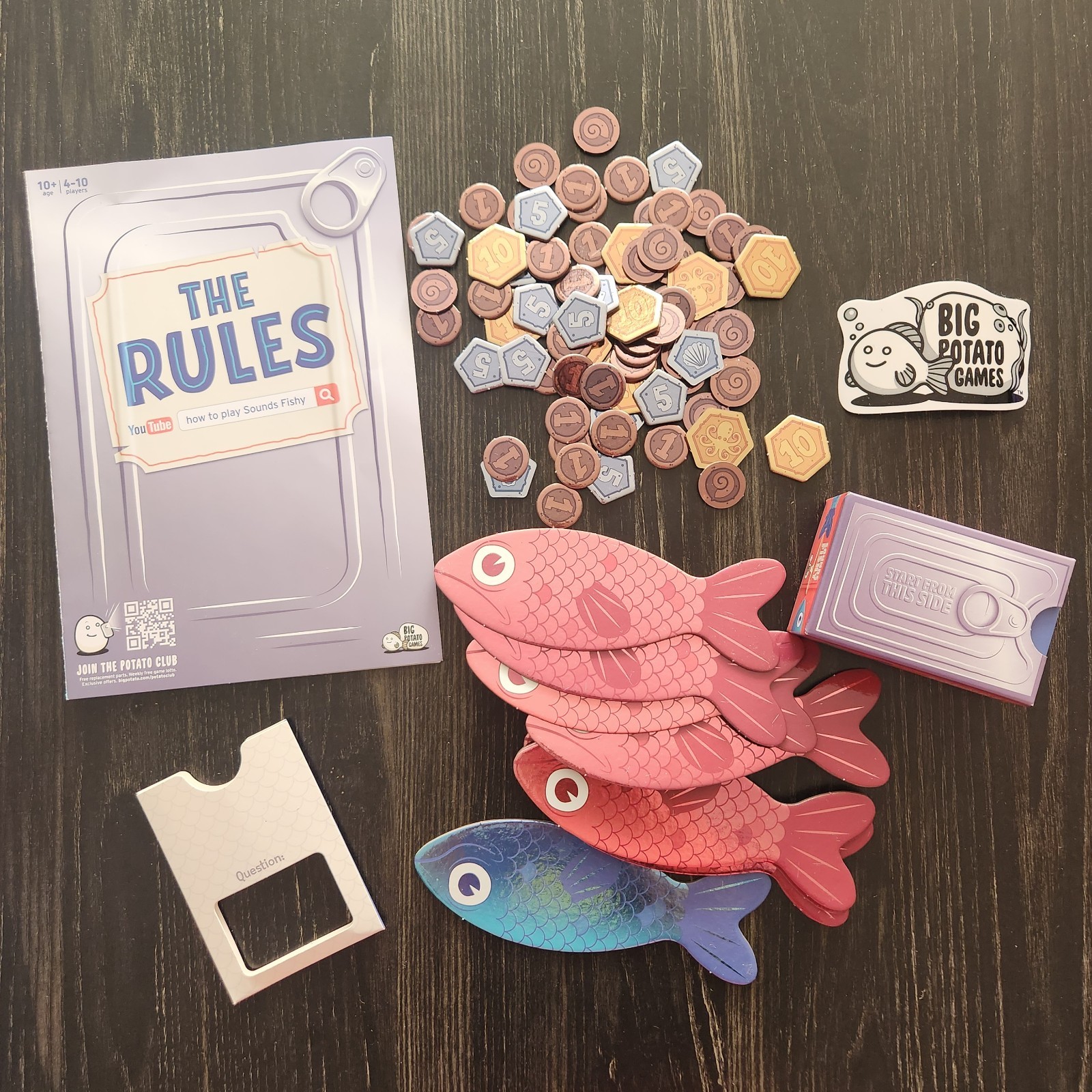 Sounds Fishy by Big Potato Games 2023 Family Party Game Gamewright
