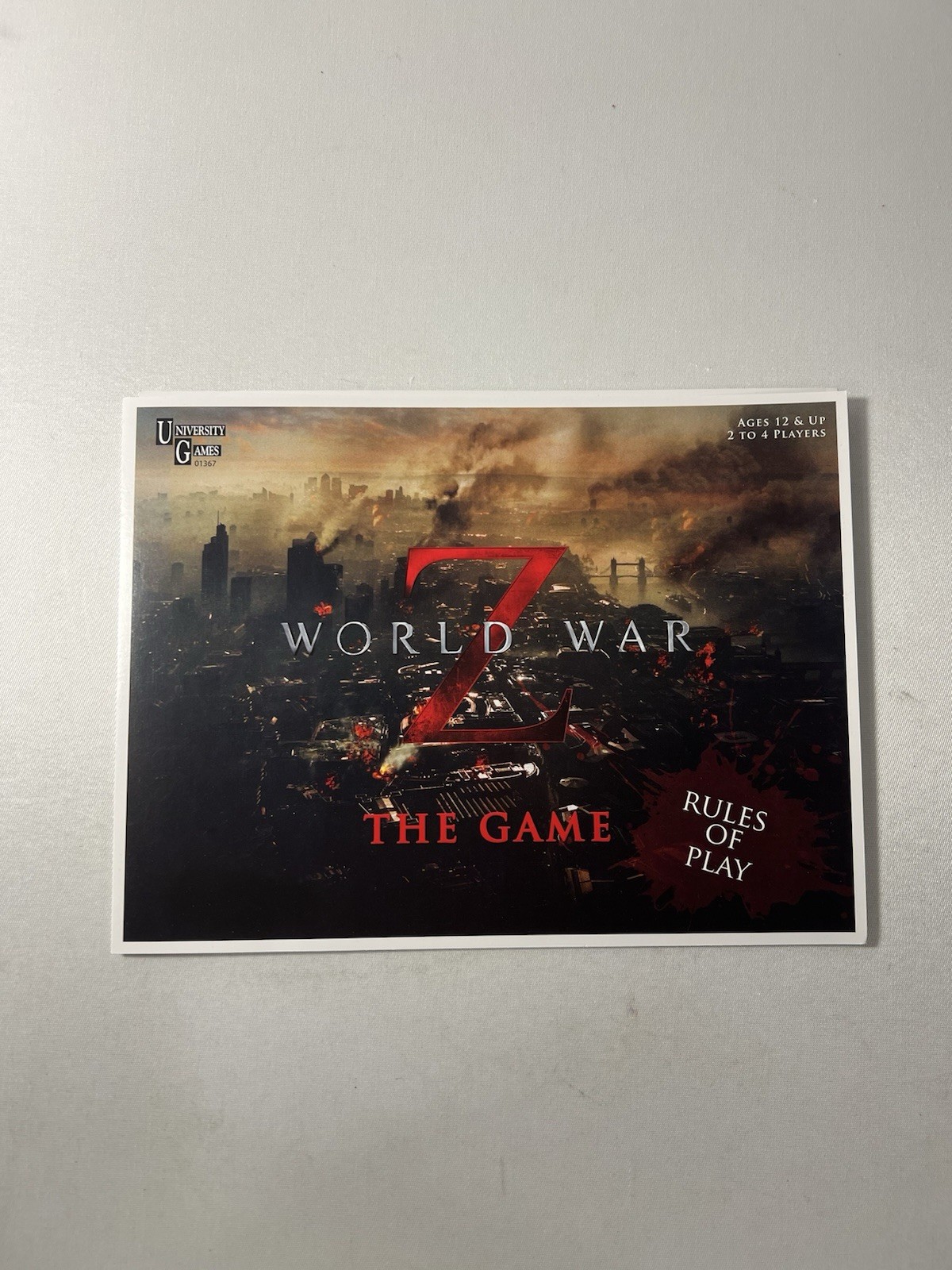 University Games – Board Game World War Z The Game