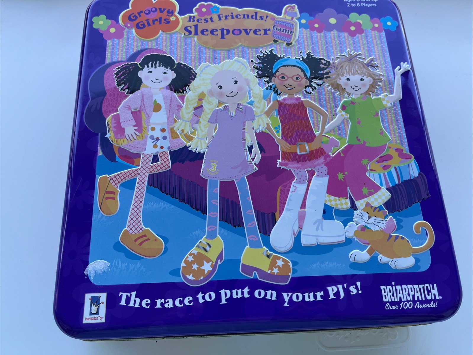 BriarPatch Groovy Girls Best Friends Sleepover Game In Decorative Tin, Complete!