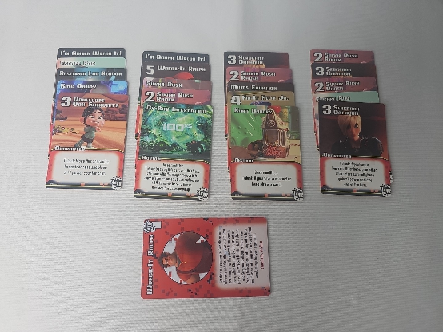 Smash Up Wreck It Ralph Faction Pack – Alderac Entertainment REPLACEMENT SET
