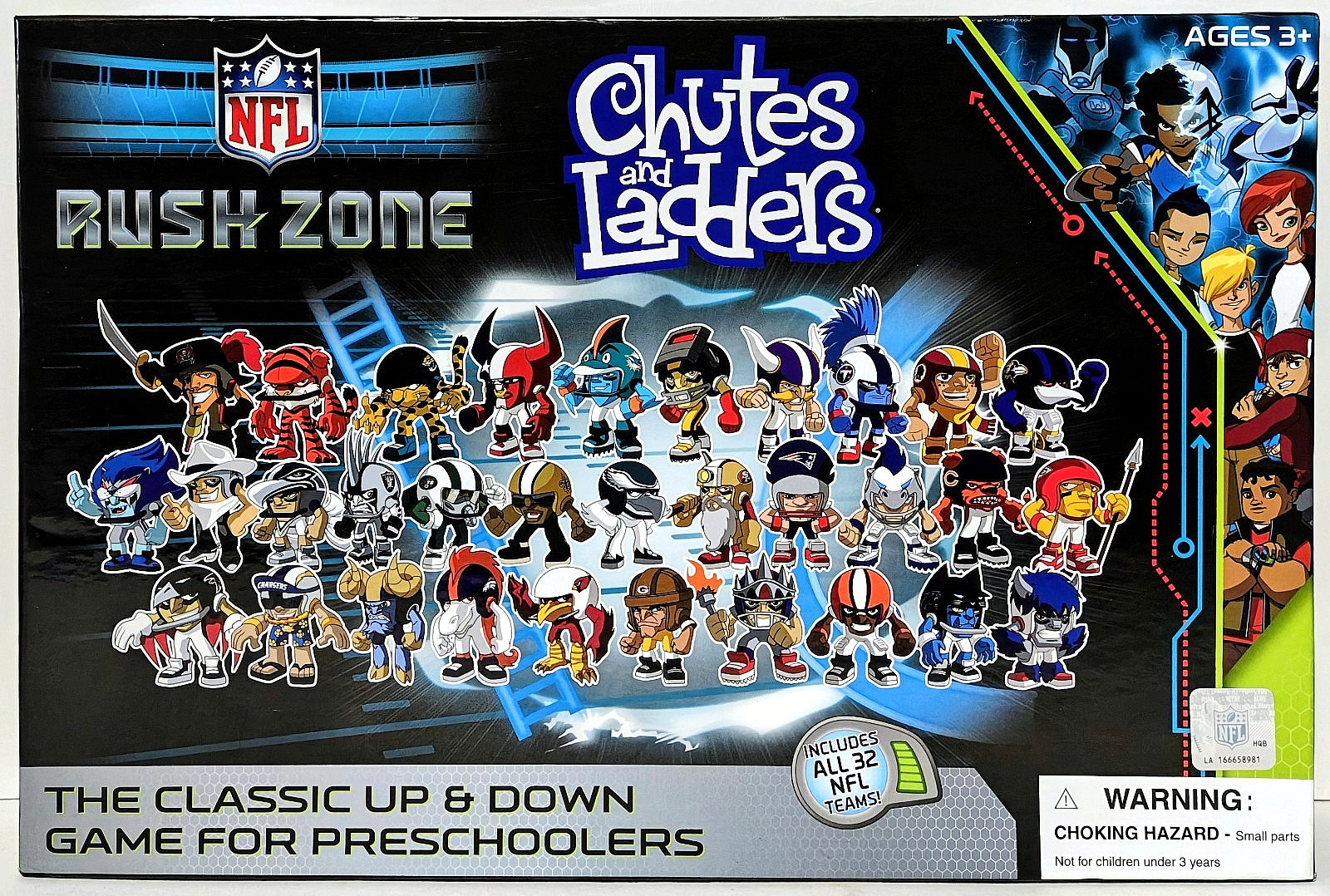 Chutes and Ladders – NFL Rush Zone Edition – Playable Complete – 2013