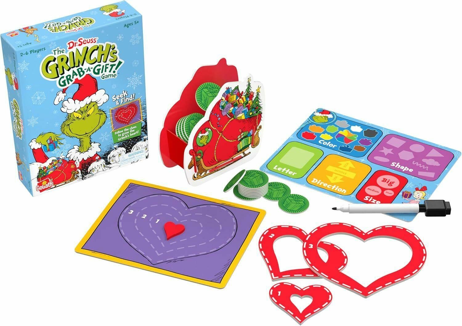 Dr. Seuss The Grinch’s Grab-a-Gift! Game