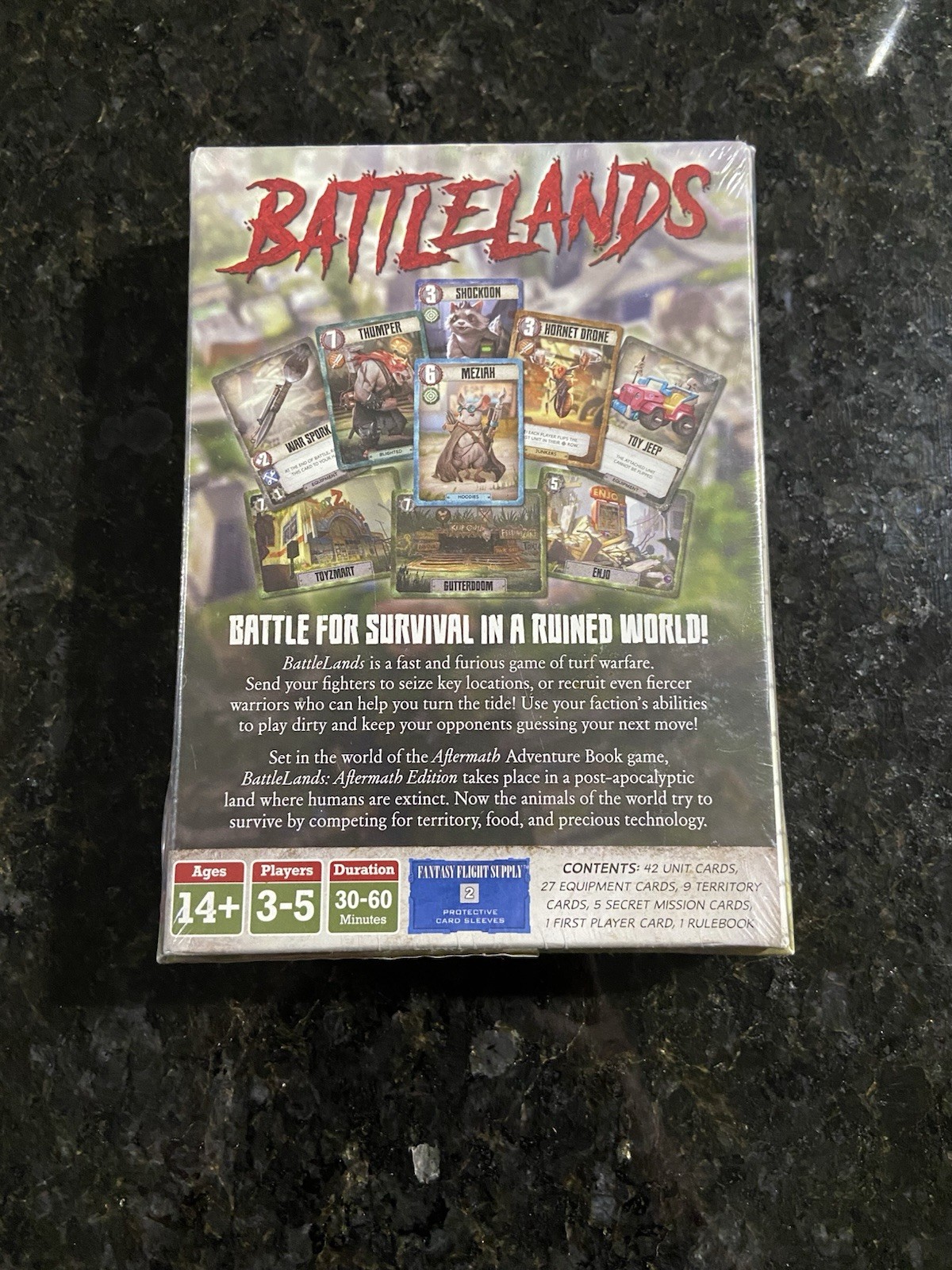 Aftermath Board Game Plaid Hat Games An Adventure Book Game New Sealed
