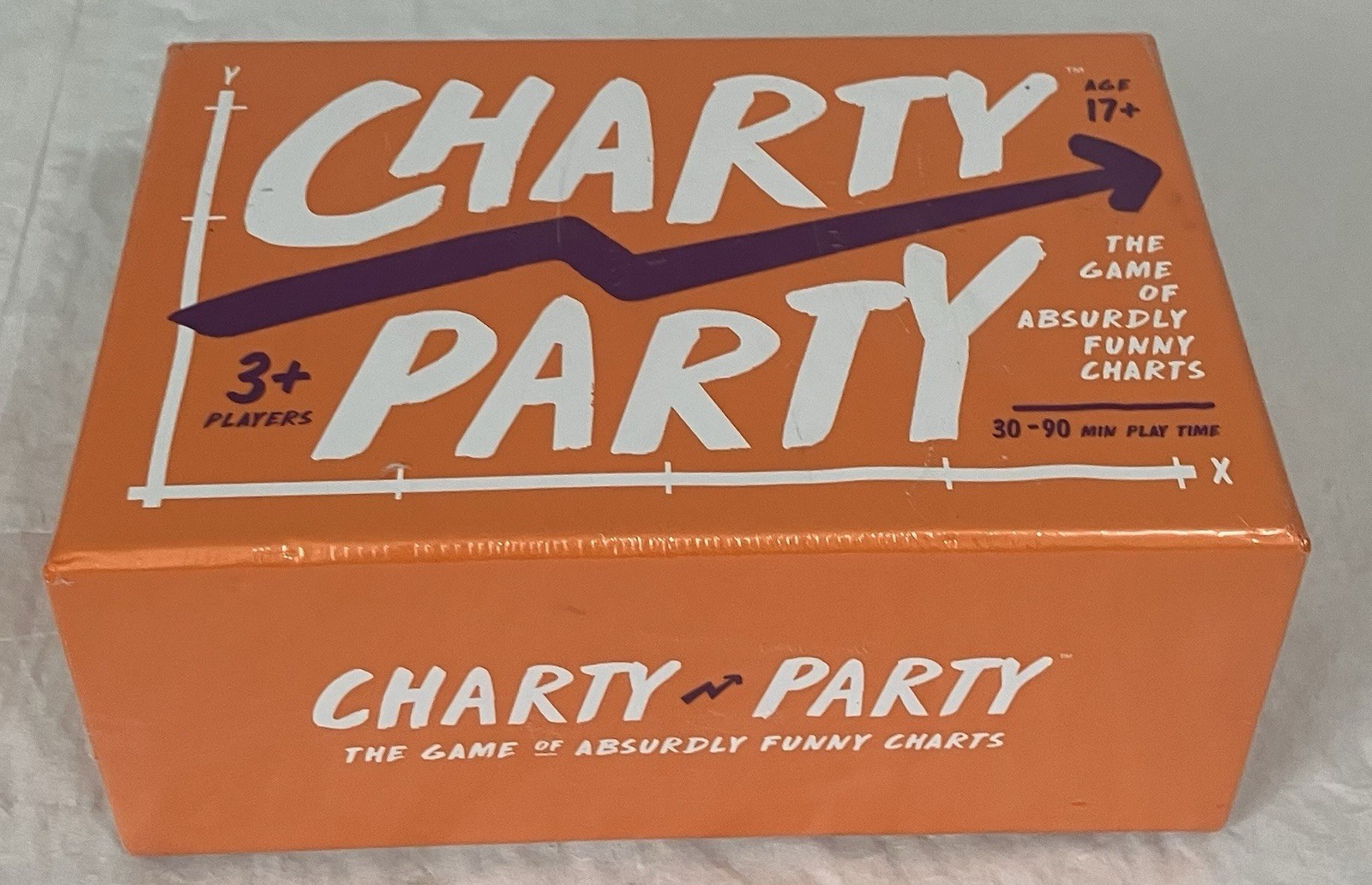 Charty Party The Game of Absurdly Funny Charts Adult Card Game