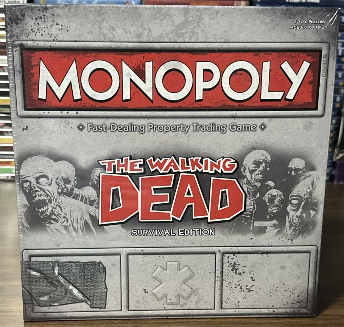Monopoly The Walking Dead Board Game NEW