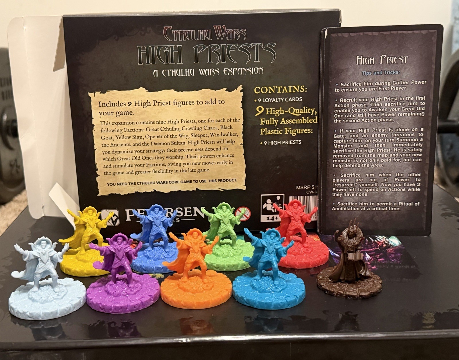 Cthulhu Wars Kickstarter 1st Ed + Windwalker + Opener of the Way + High Priests