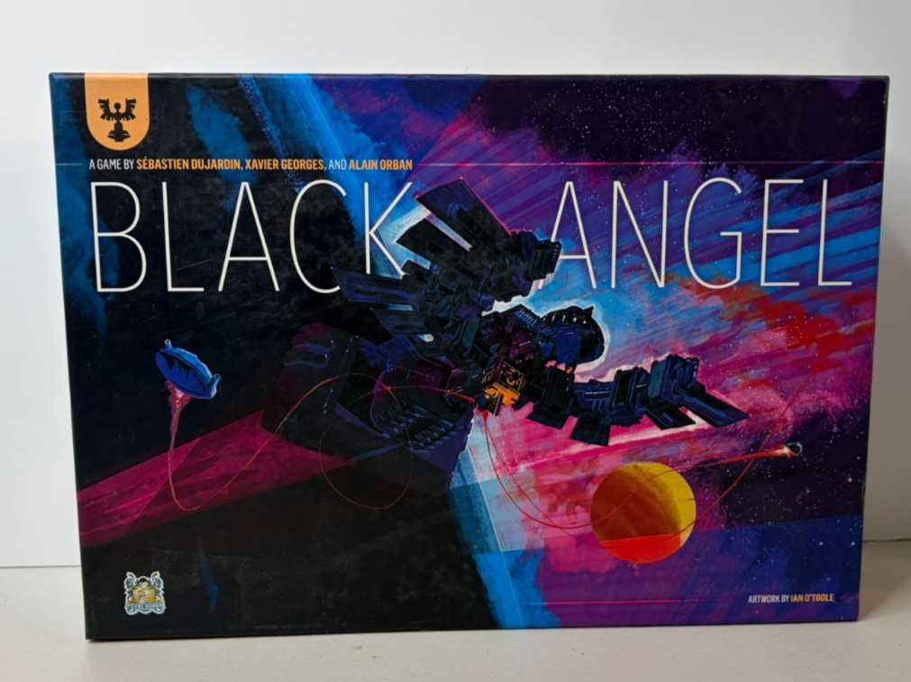 Black Angel Board Game – Opened Never Played Unpunched