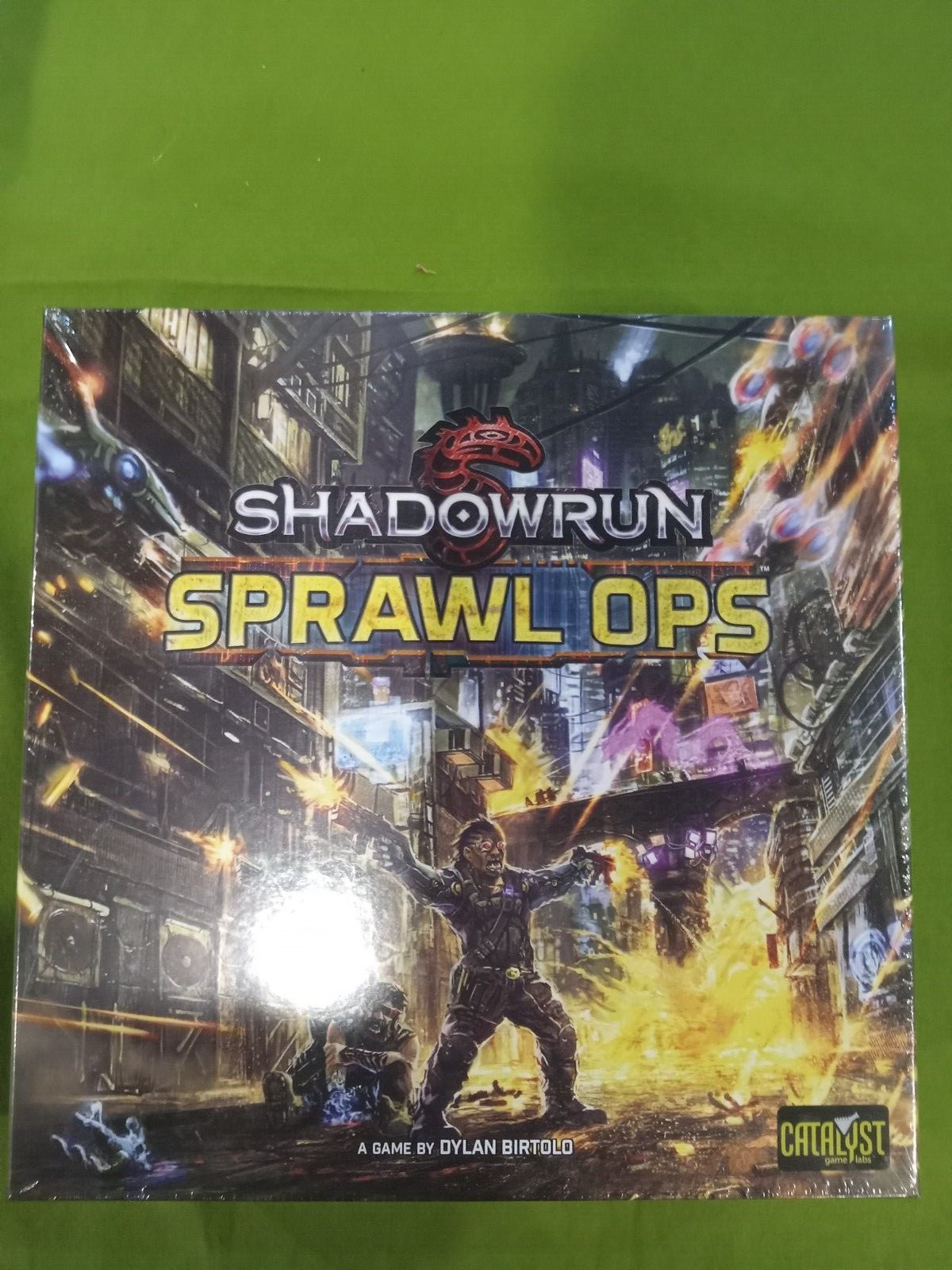 Shadowrun Sprawl Ops Board Game Catalyst Game Labs Brand New Factory Sealed