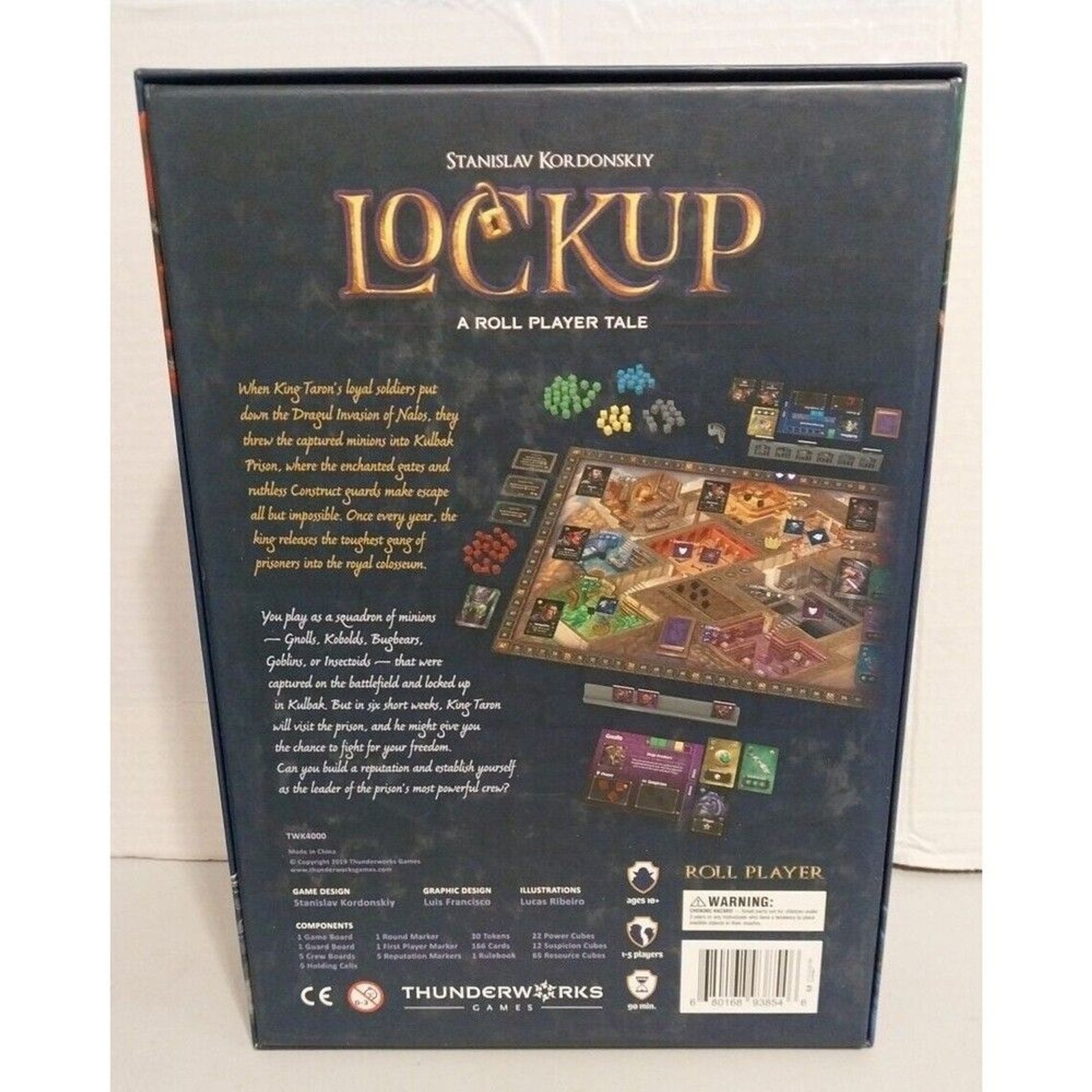 Lockup A Roll Player Tale Thunderworks Games TWK4000 2019 -Complete