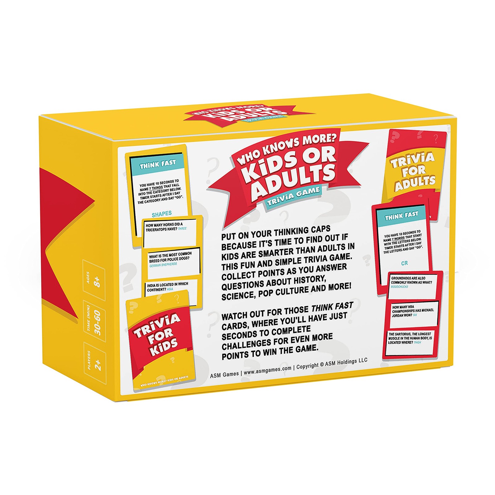 , The Ultimate Trivia Game for , Teens and Adults – A Fun Family Party Game