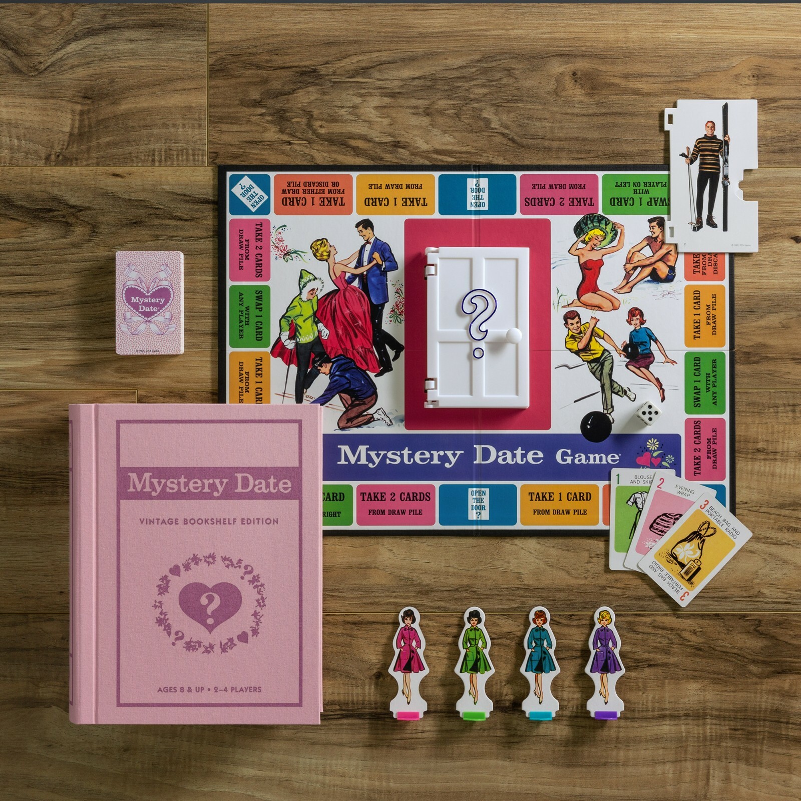 Mystery Date Vintage Bookshelf Edition by WS Game Company Deluxe Board Game New