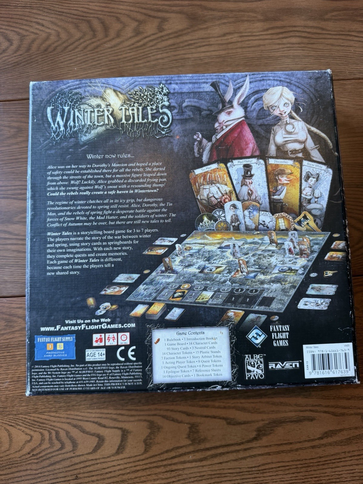 WINTER TALES Storytelling Board Game Fantasy Flight Games