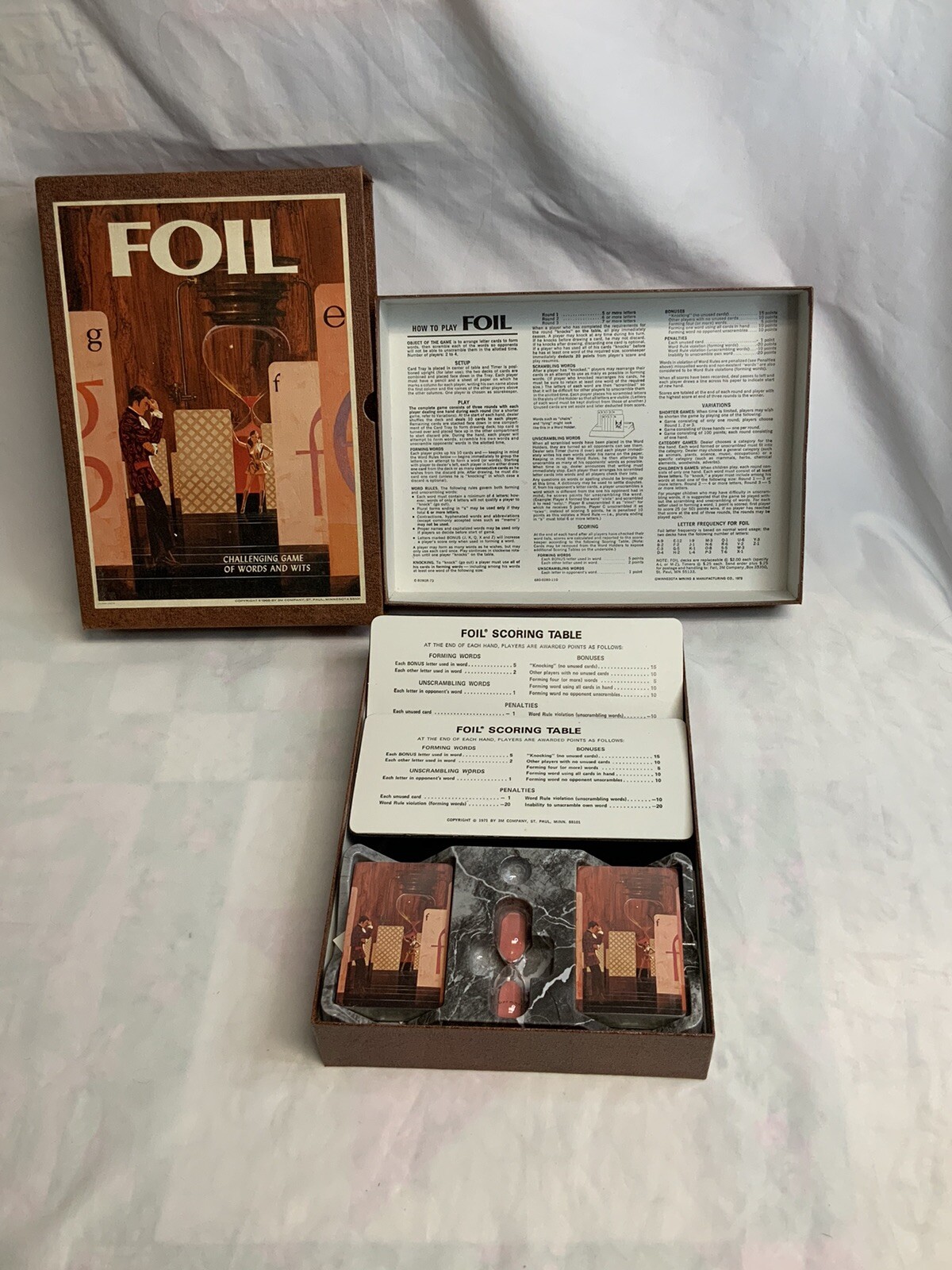 Foil – Card Game of Words and Wits 3M Bookshelf Edition Complete