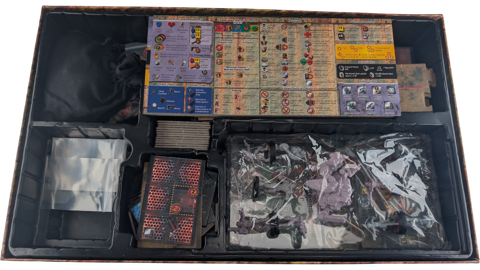 Earth Reborn Board Game Z-Man Games Ludically ER01EN 2010 Miniatures Set