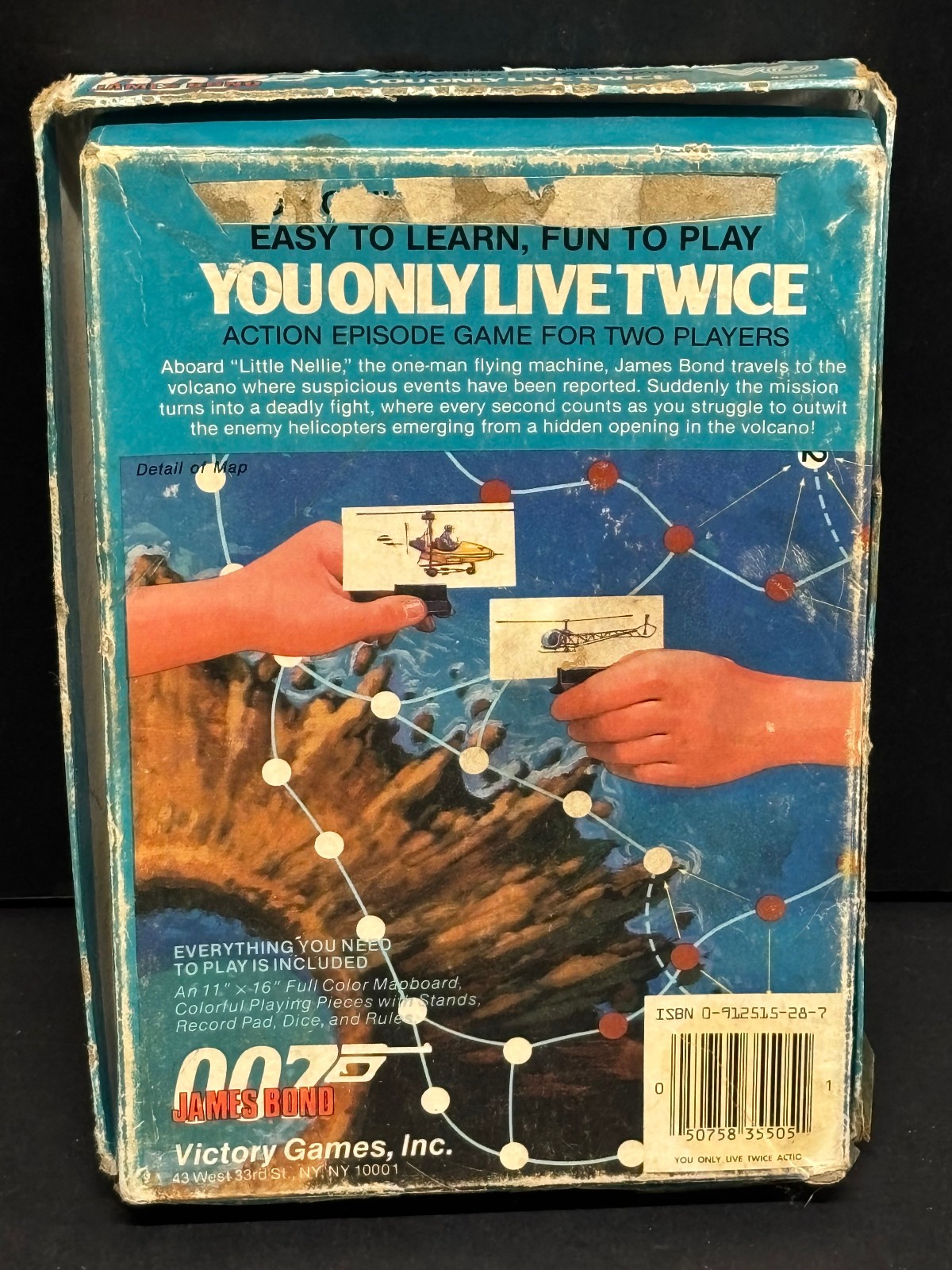 Victory Games James Bond 007 ”You Only Live Once” Action Episode Game