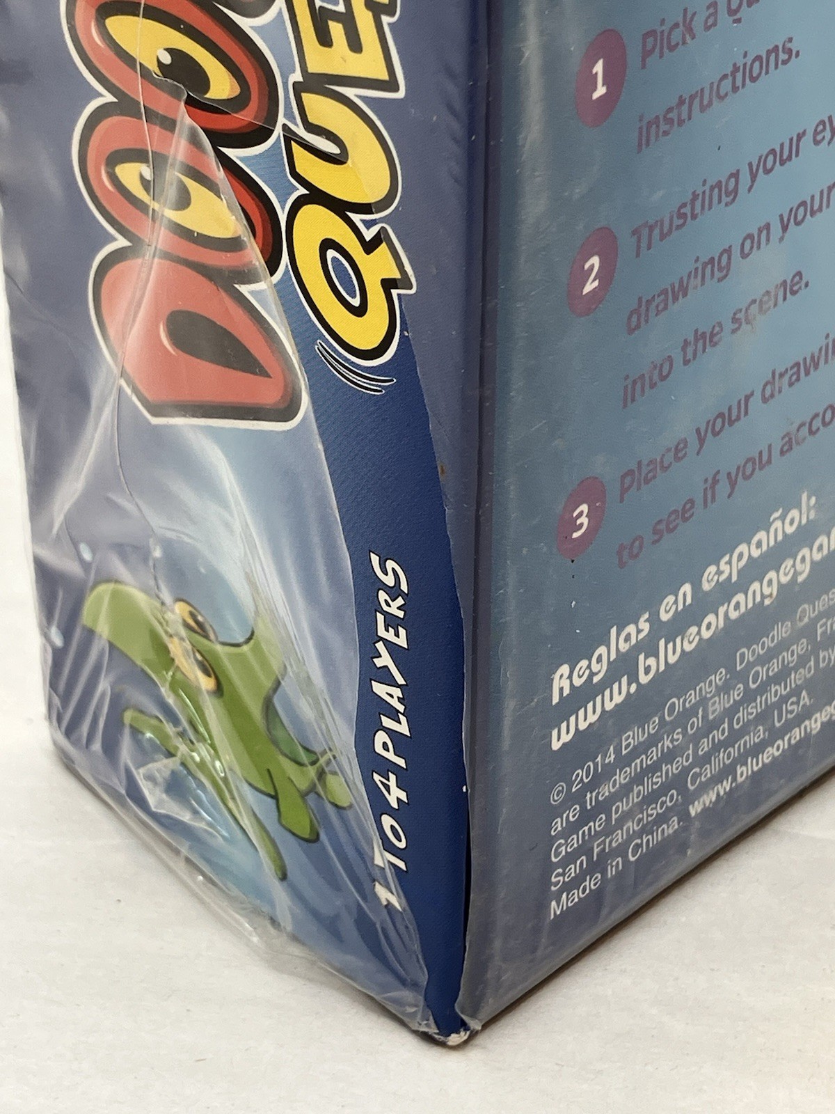 Doodle Quest Deep Sea Adventure Game Blue Orange – SEALED *Read*