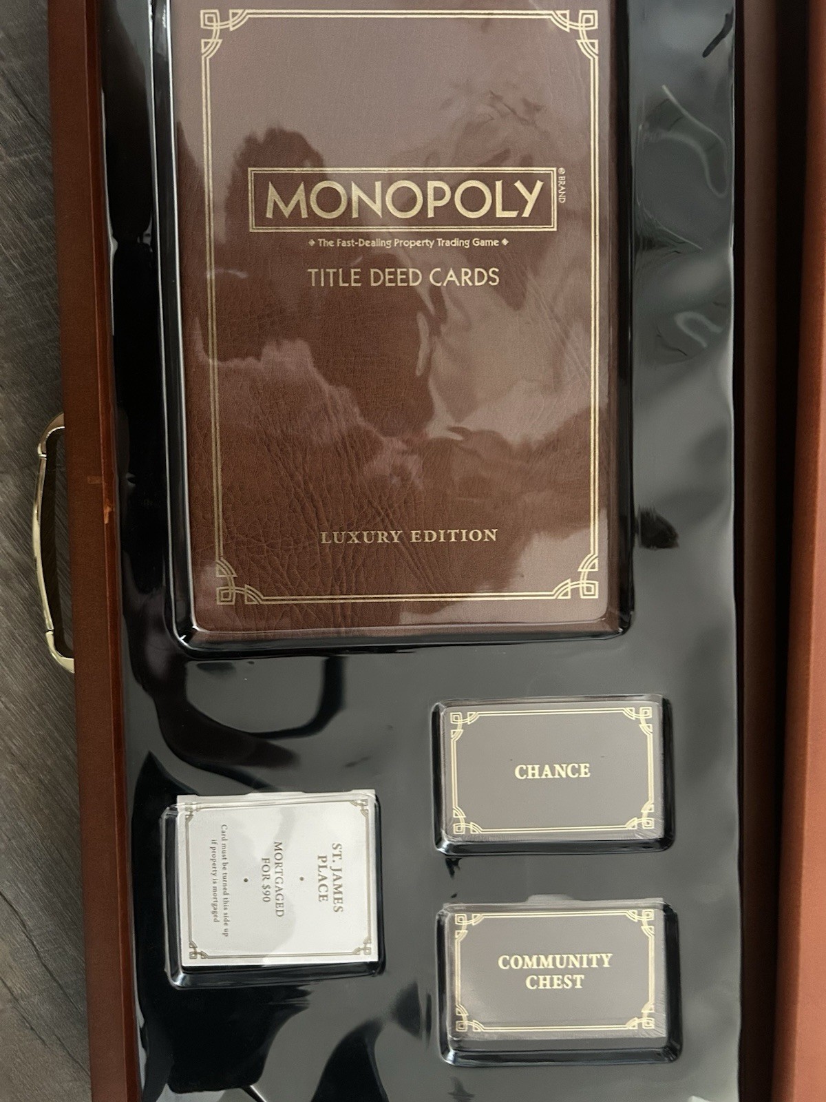 Monopoly Luxury Edition Complete Board Game, 2+ Players, Ages 8+