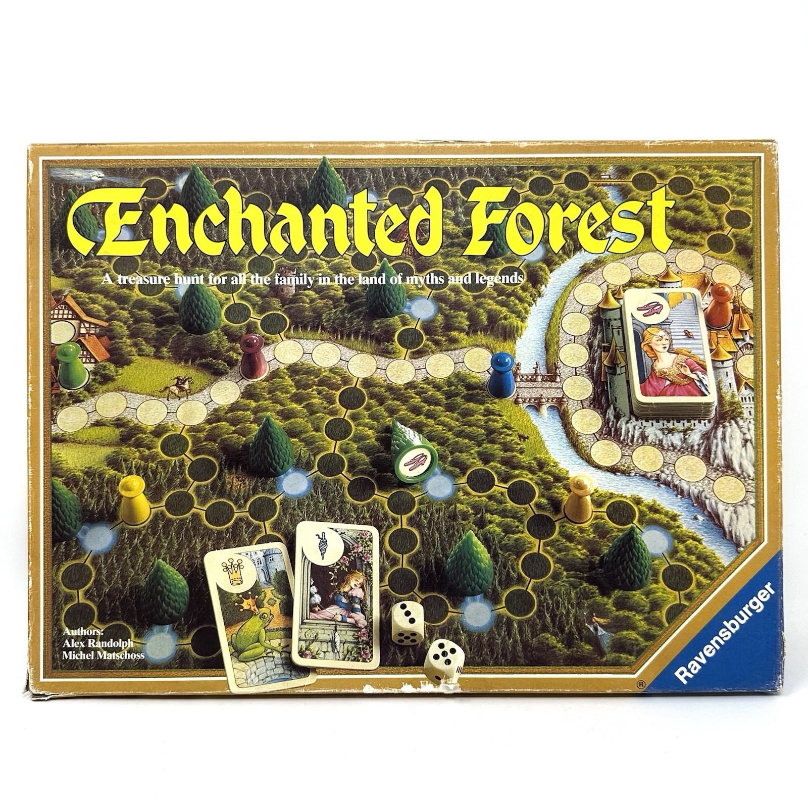 Vintage Enchanted Forest Board Game 1982 Ravensburger West Germany