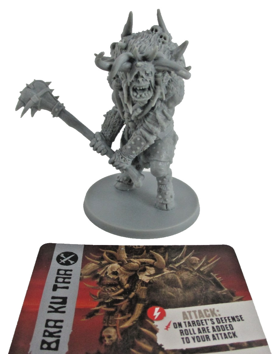 HATE: The Board Game BRA KU TAA Mercenary Mini & Card NEW!!
